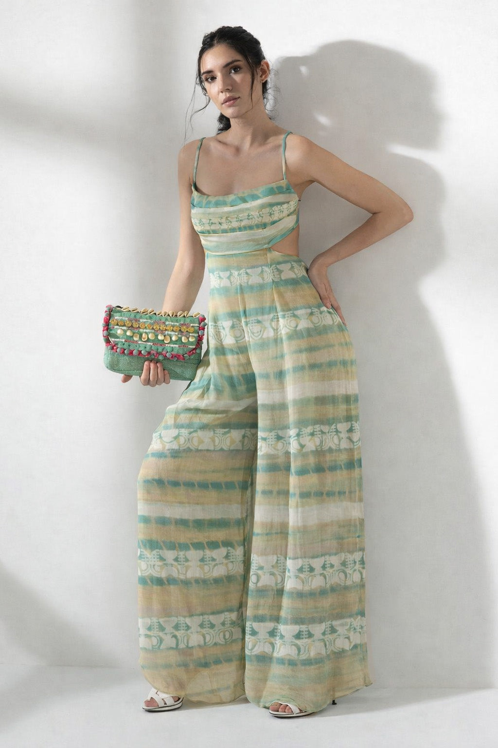 Linen Hand Printed Fabric