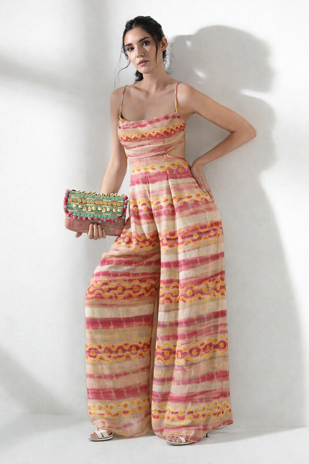 Linen Hand Printed Fabric