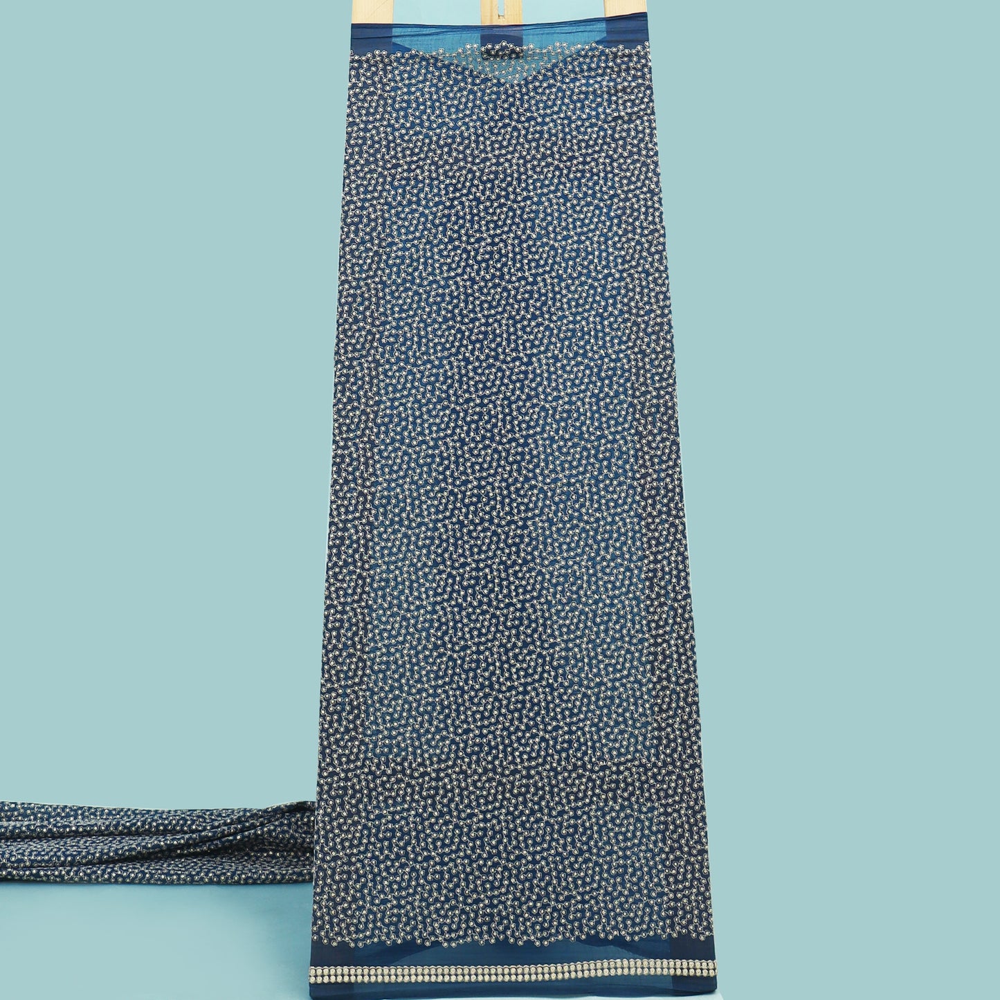 Chanderi Embroidery Fabric