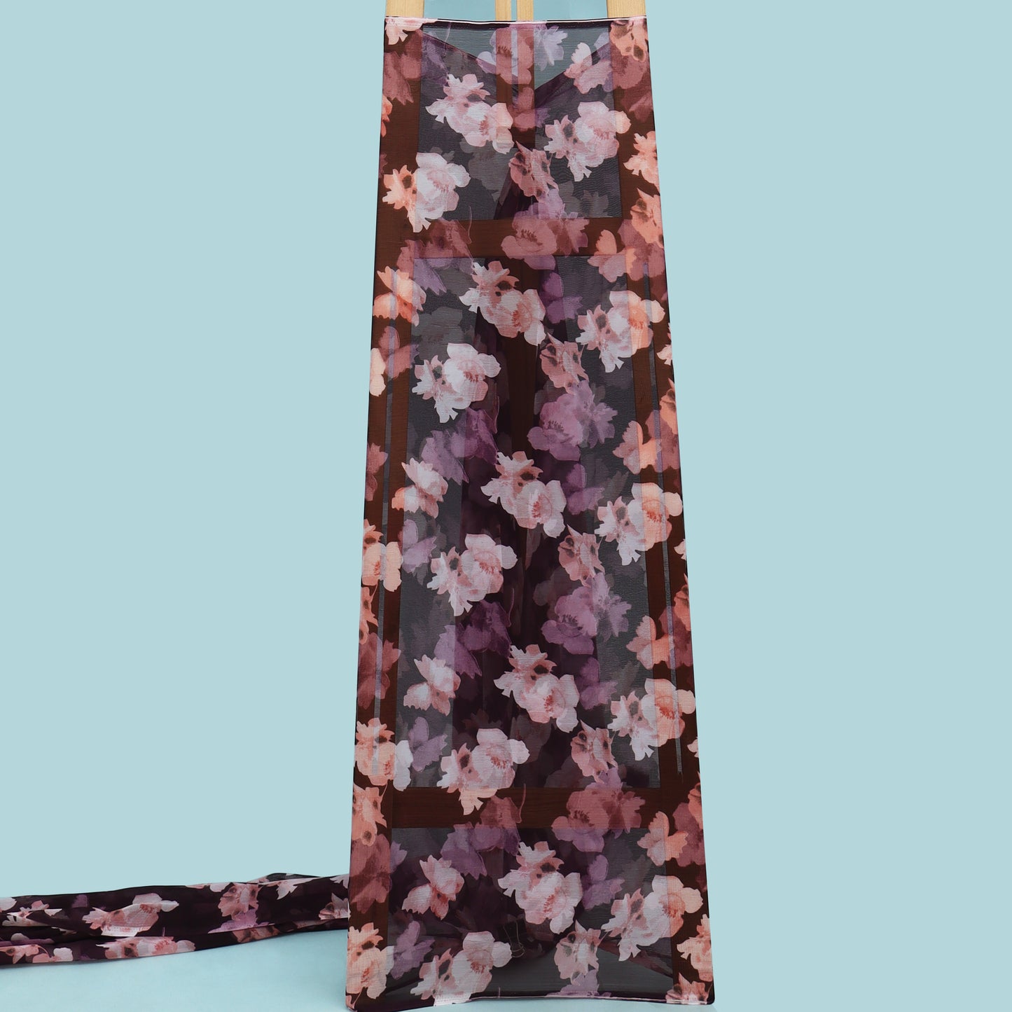 Multicolor Chiffon Print Fabric