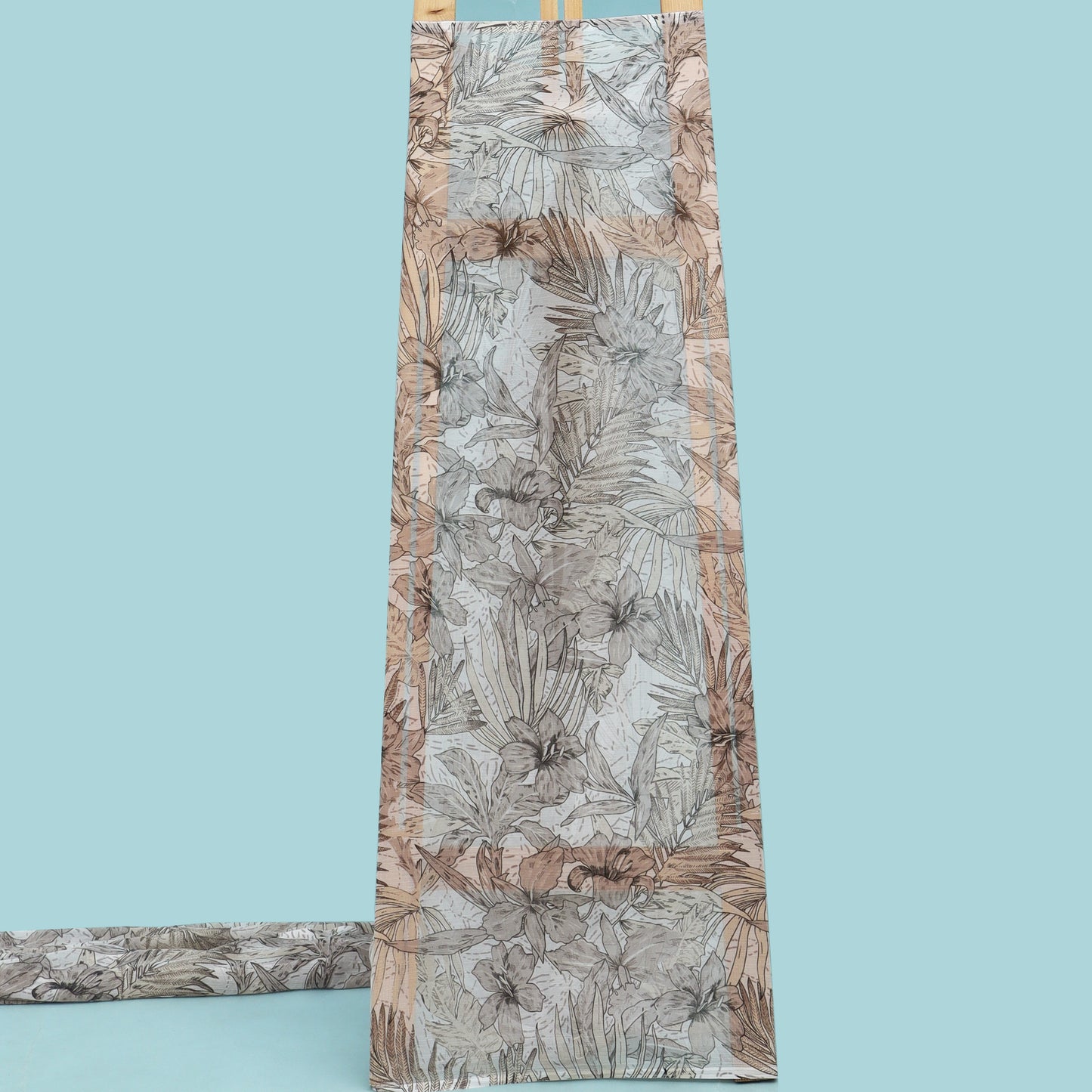 Multicolor Chiffon Print Fabric