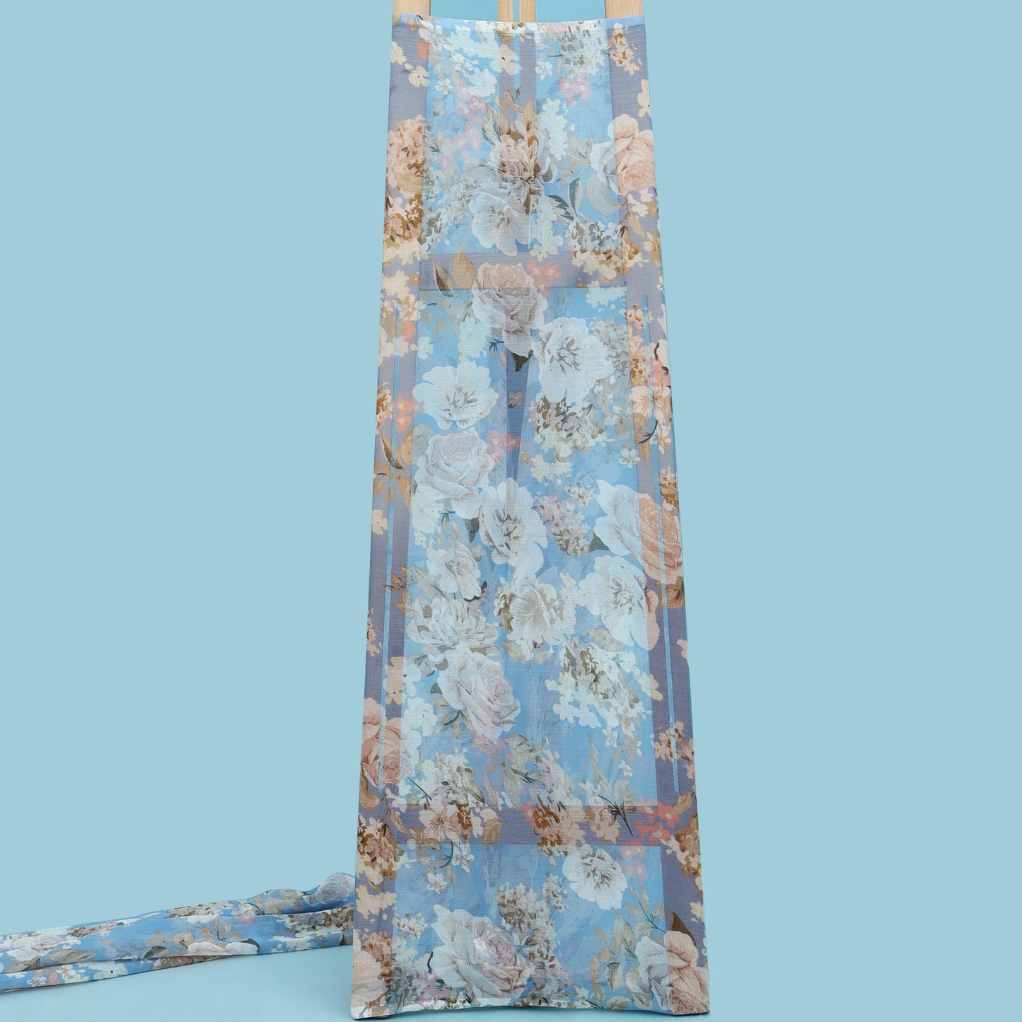 Multicolor Chiffon Print Fabric