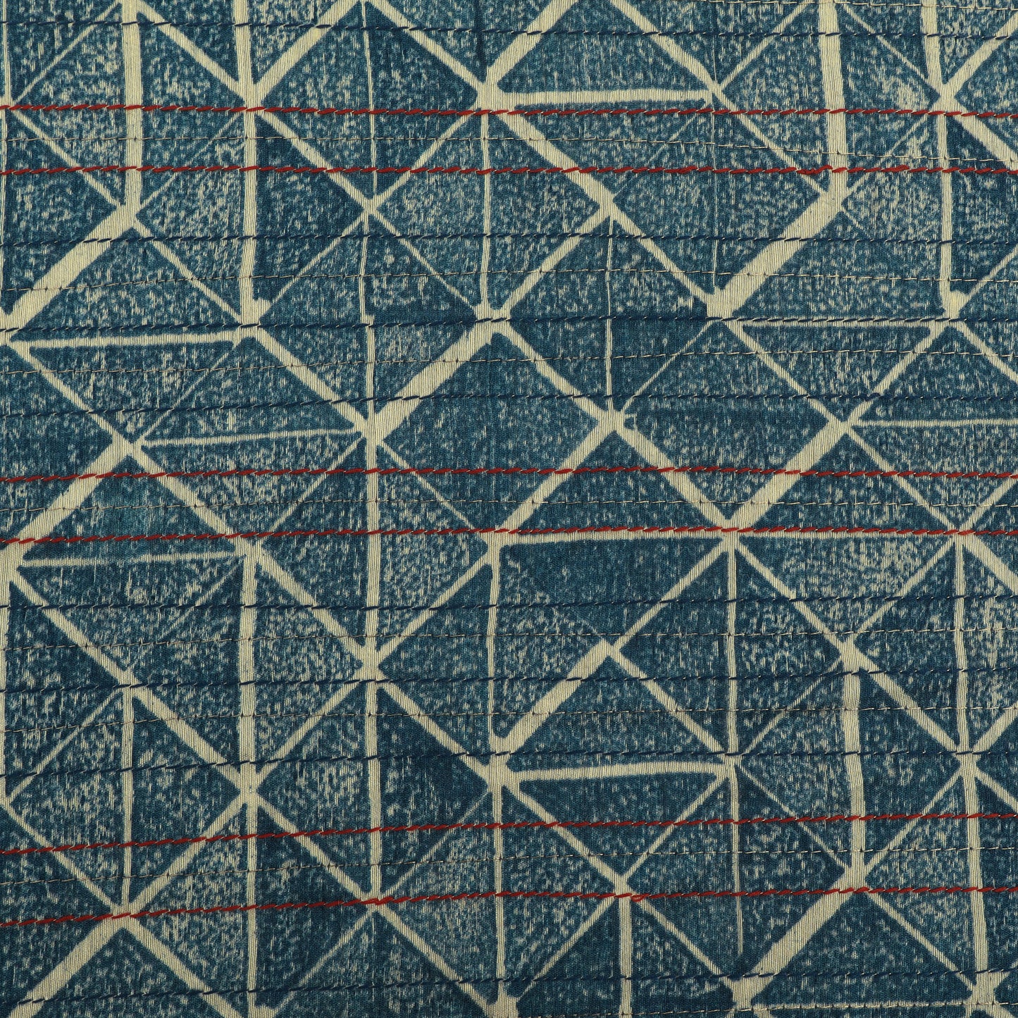 Denim Color Handloom Fabric