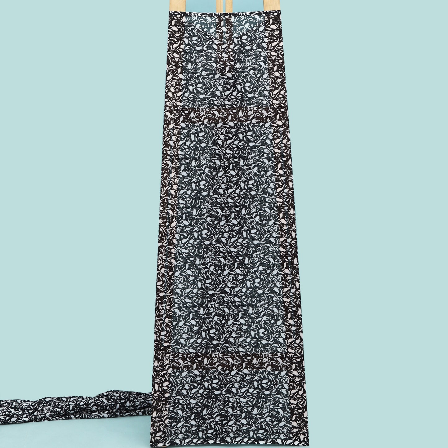 Multicolor Zara Satin Print Fabric