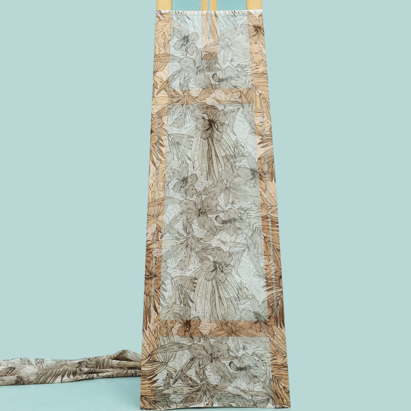 Multicolor Chiffon Print Fabric