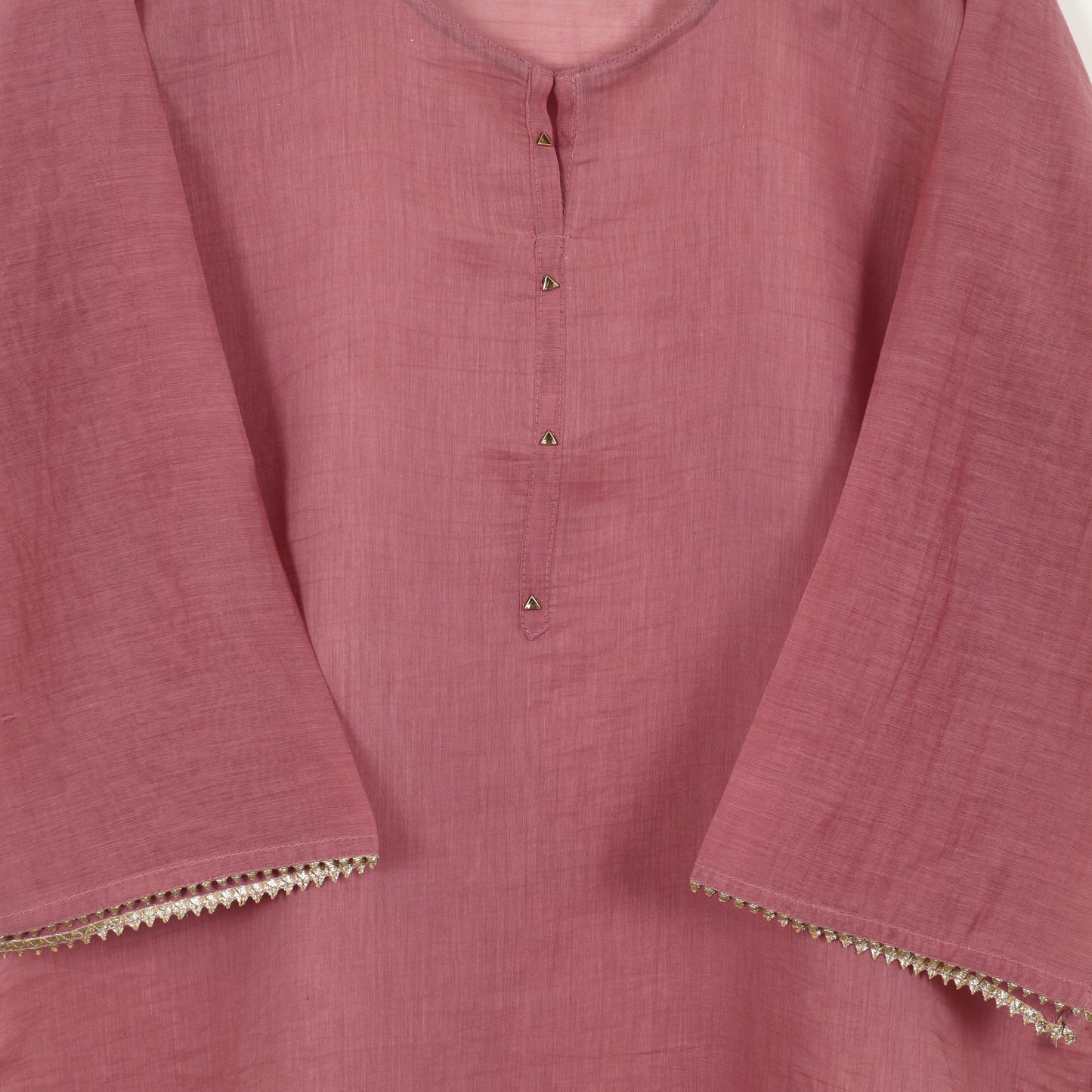 Semi Stitched Chanderi Suit