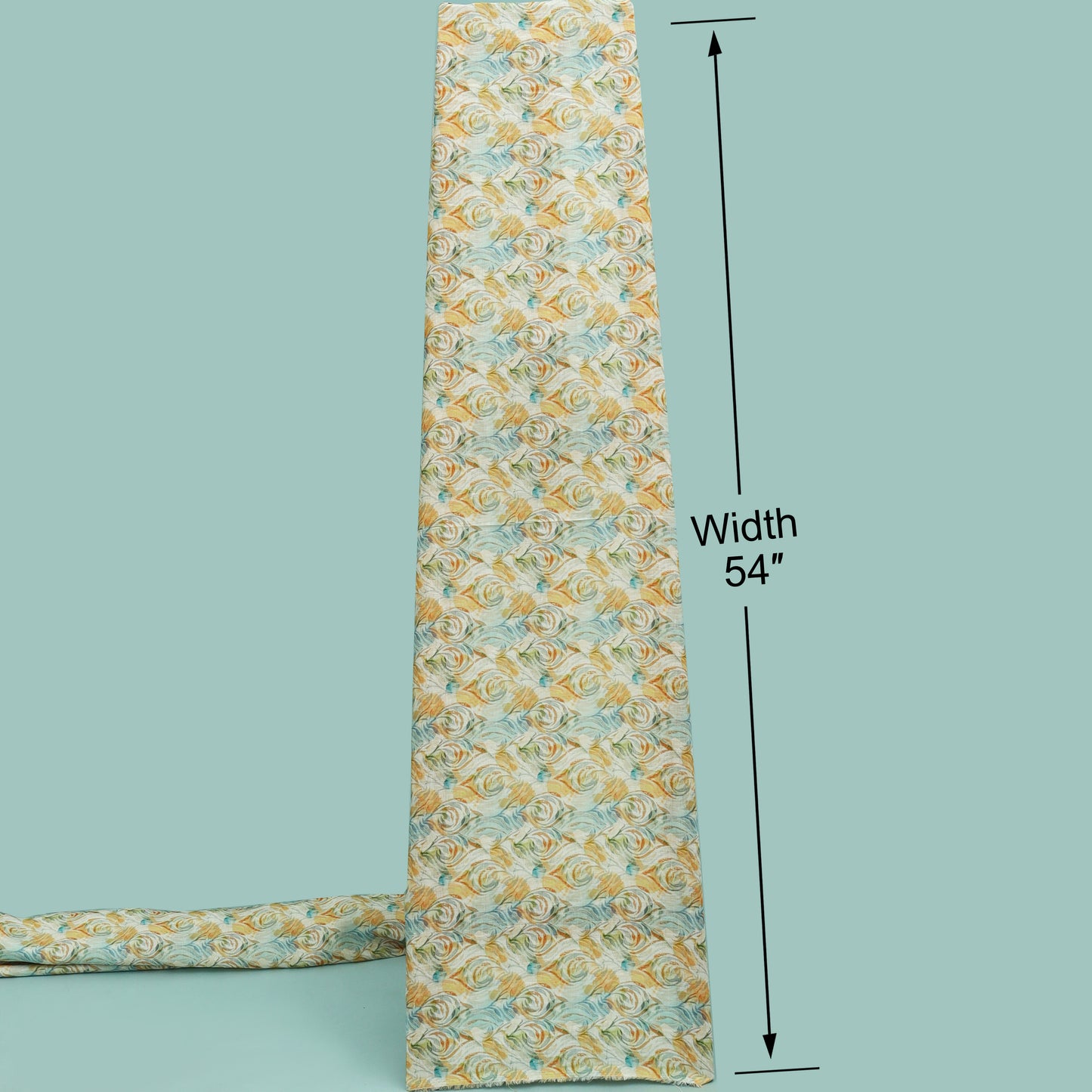 Pure Linen Print Men's Shirting Fabric