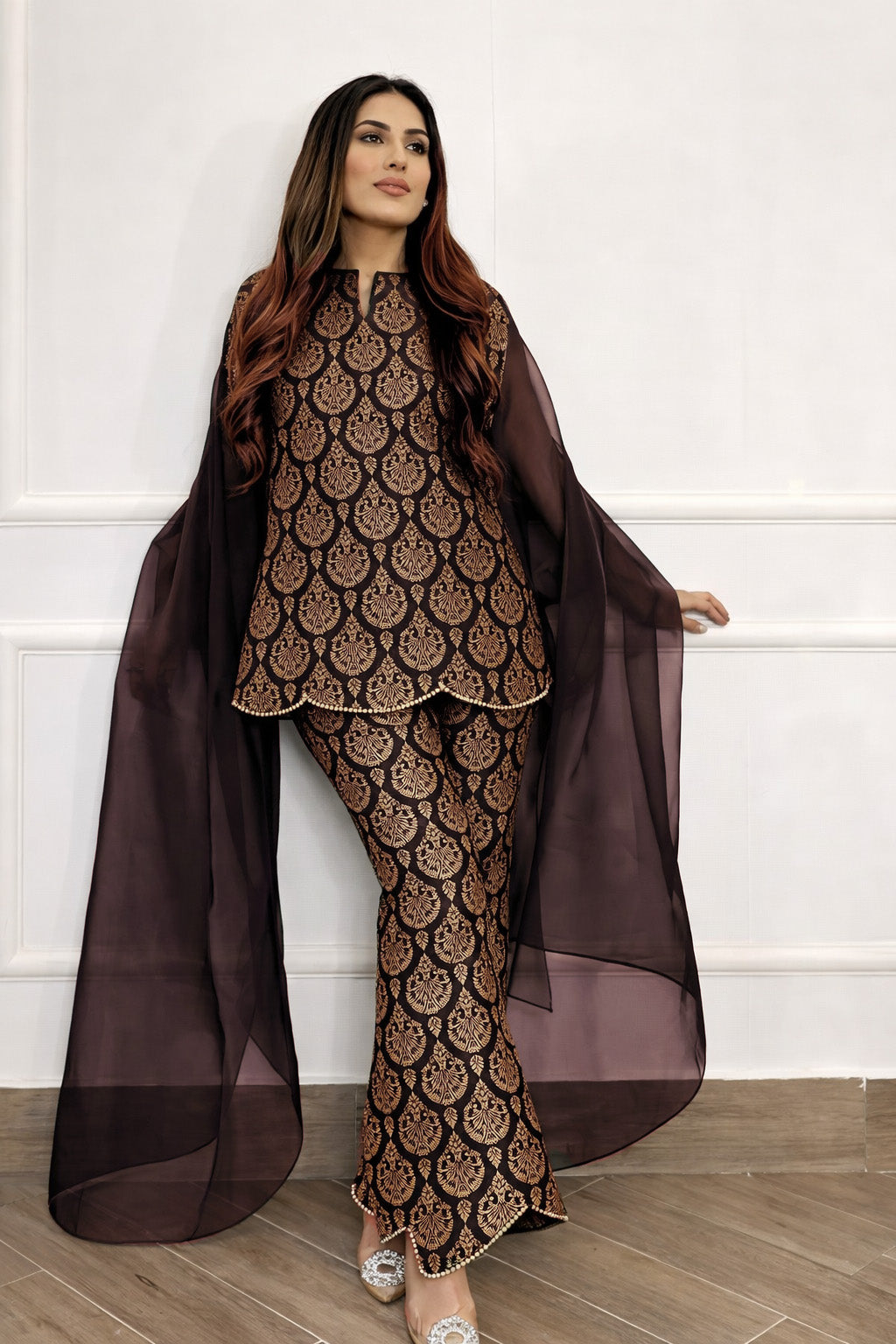 Traditional Design Brocade Fabric