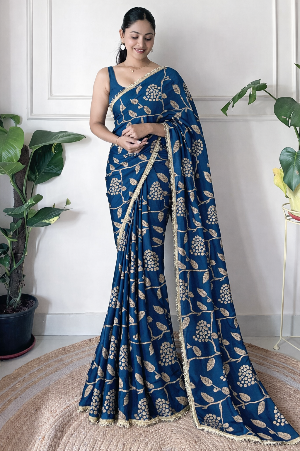 Floral Brocade Fabric