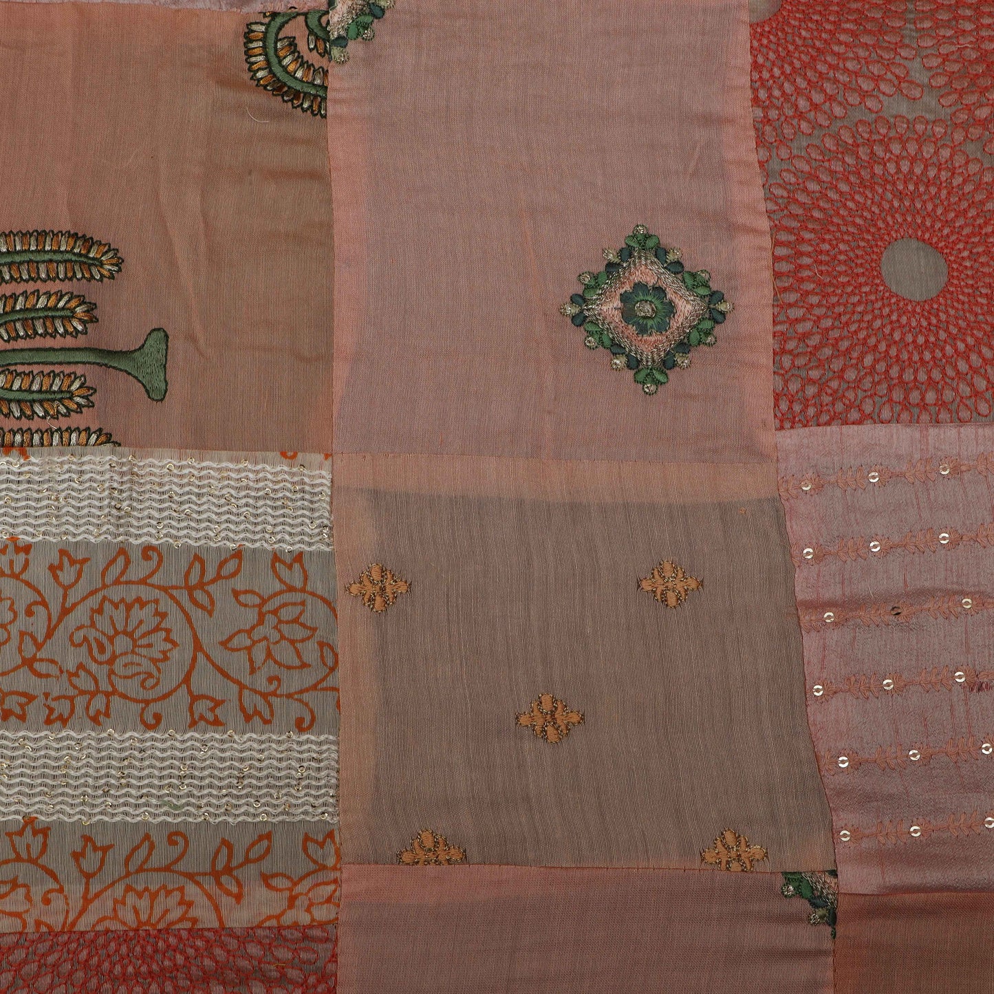 Multi Colored Mix Fabric