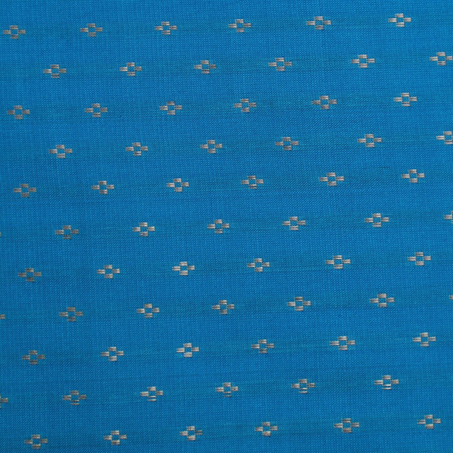 Firozi Color Silk Booti Fabric