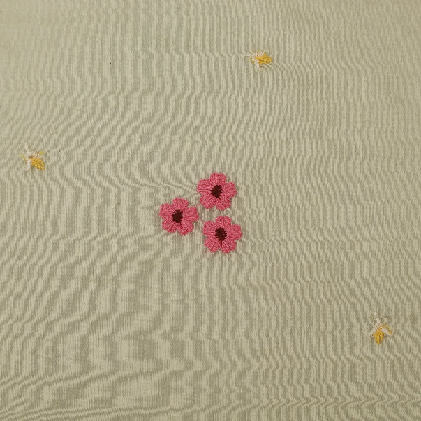 Chanderi Embroidery Fabric