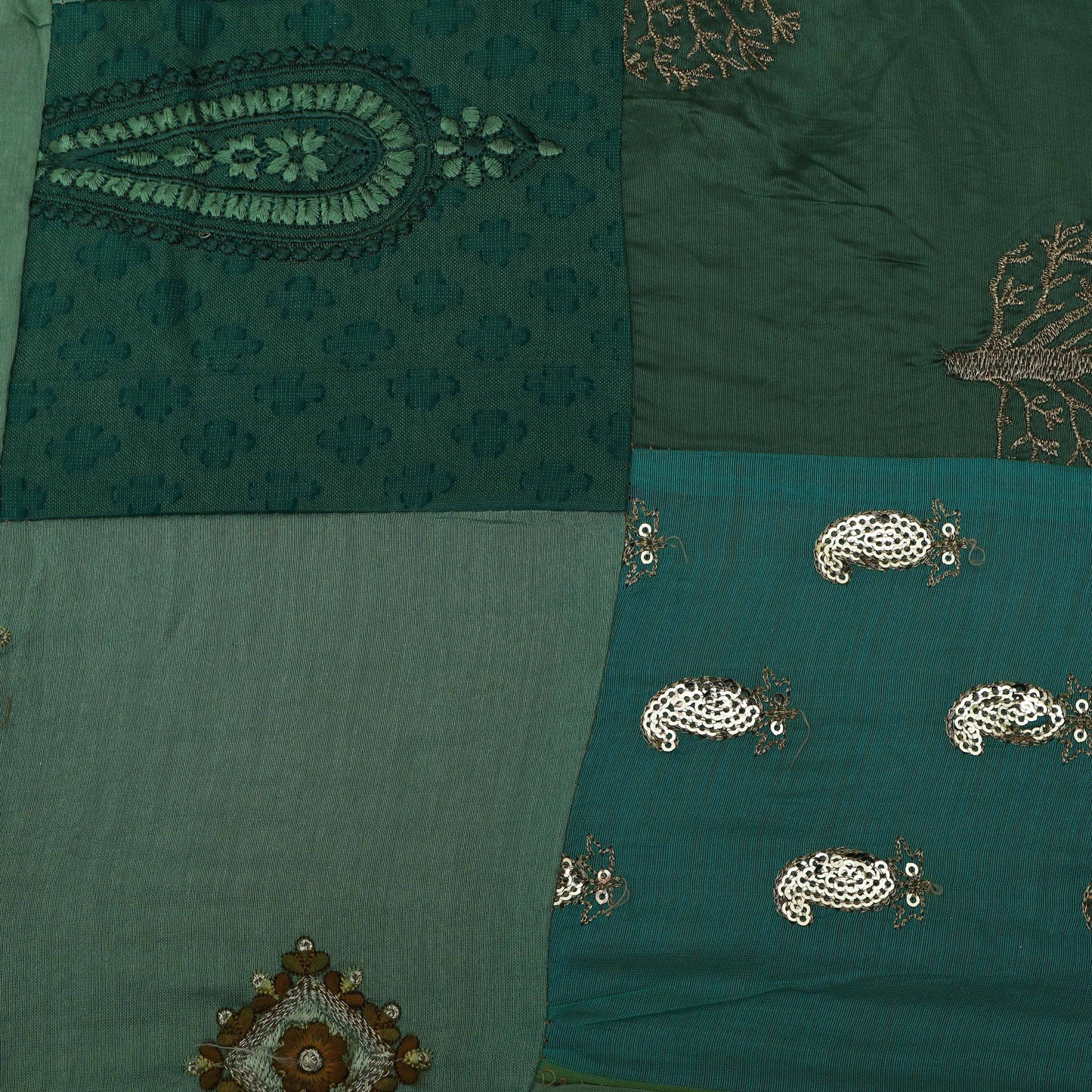 Multi Colored Mix Fabric