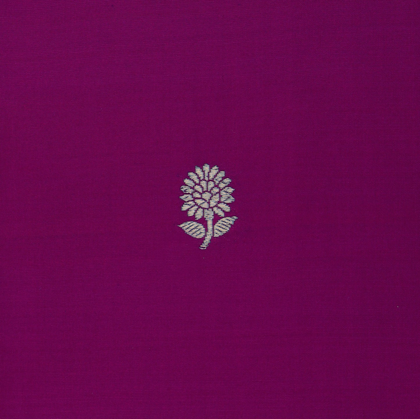 Magenta Color Katan Brocade Fabric
