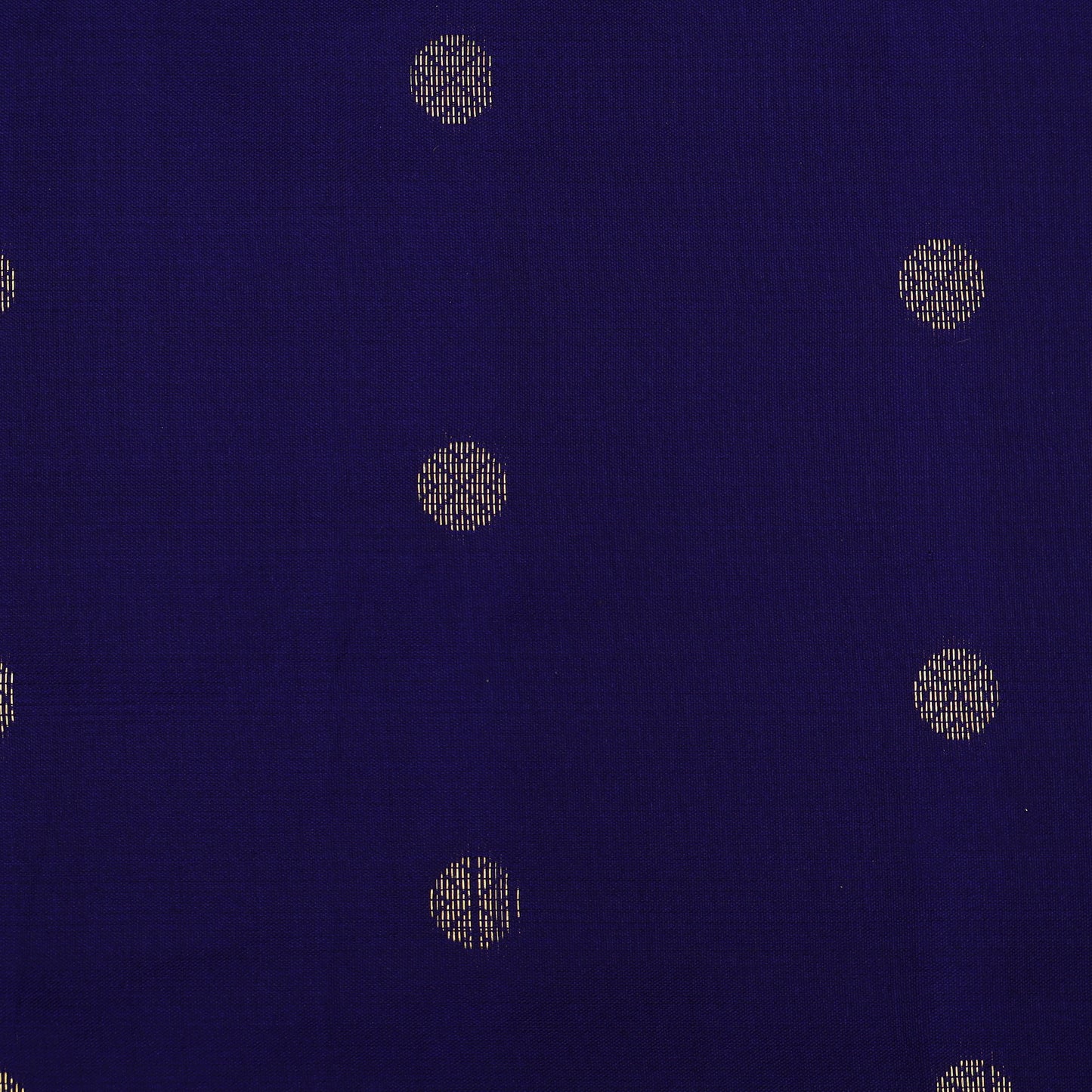 Blue Color Silk Booti Fabric