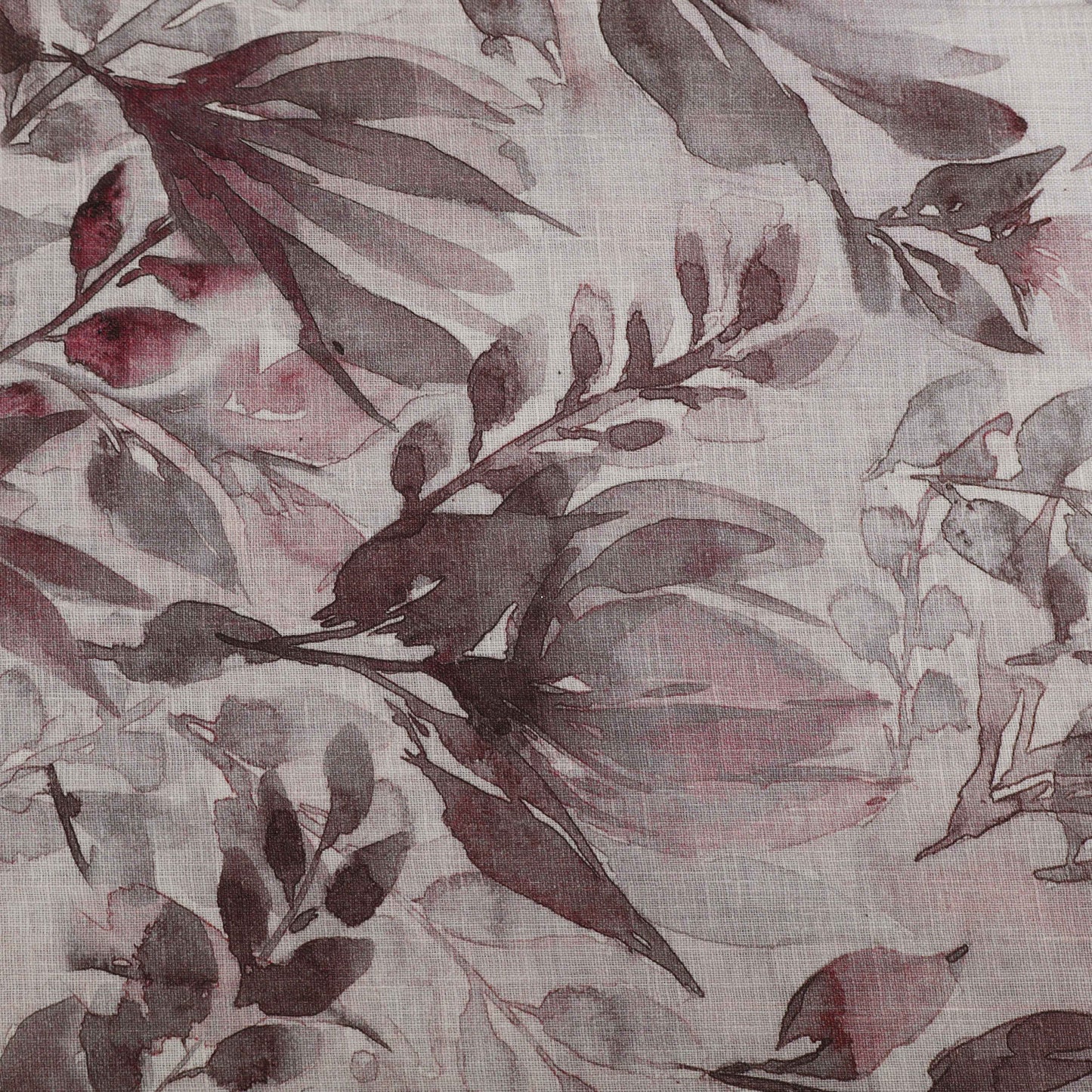 Multi-Colored Linen Print Fabric