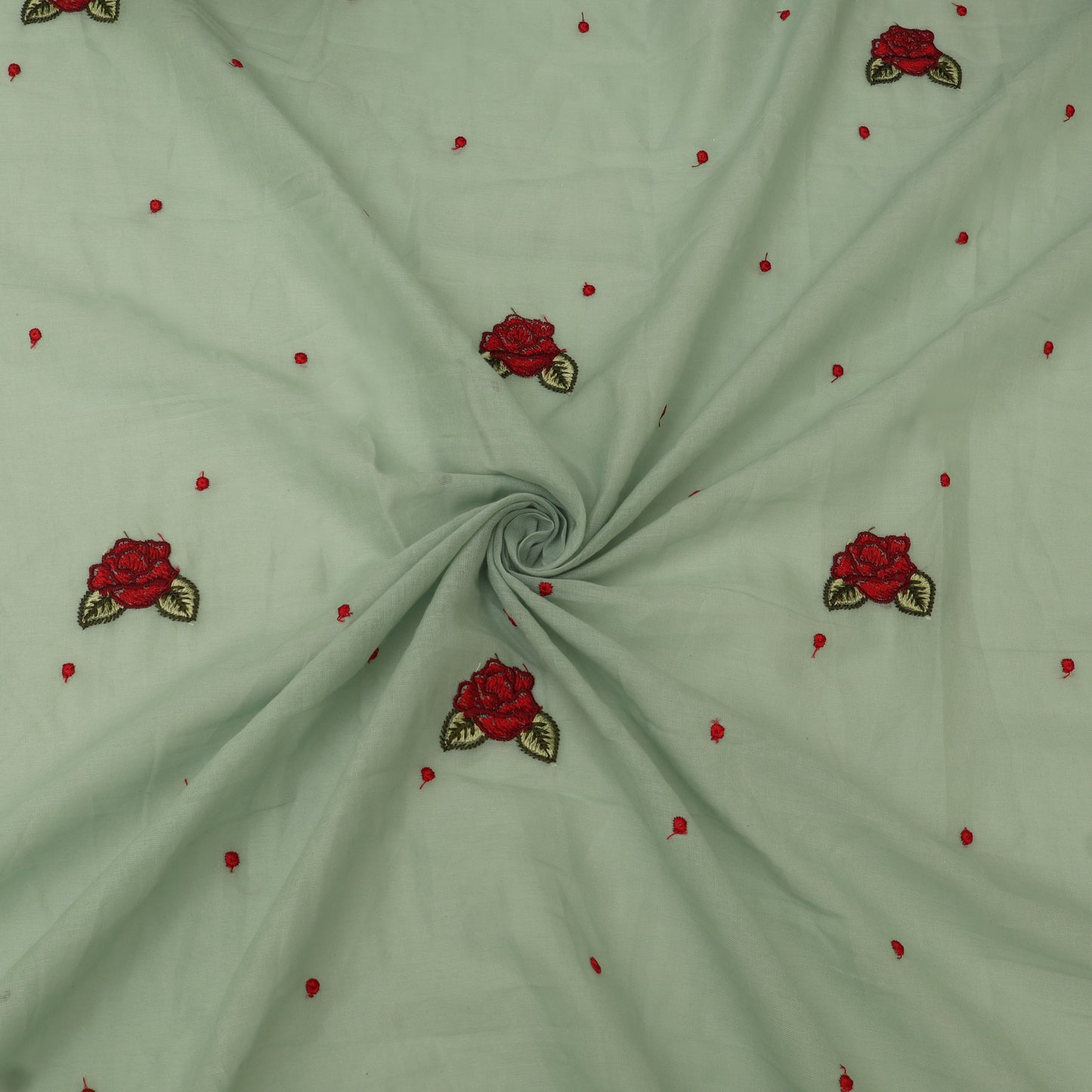 Cotton Linen Embroidery Fabric