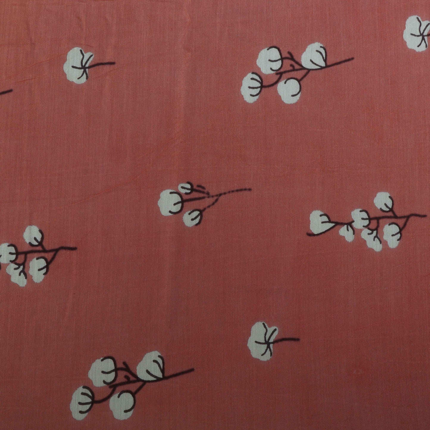 Colored Muslin Print Fabric