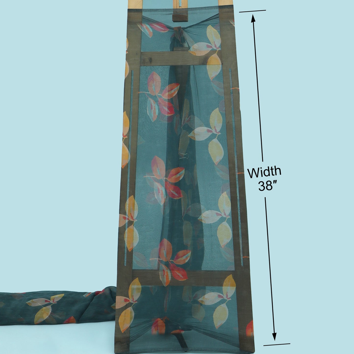 Muslin Digital Print Fabric For Suit With Chiffon Duppatta (Width 38")