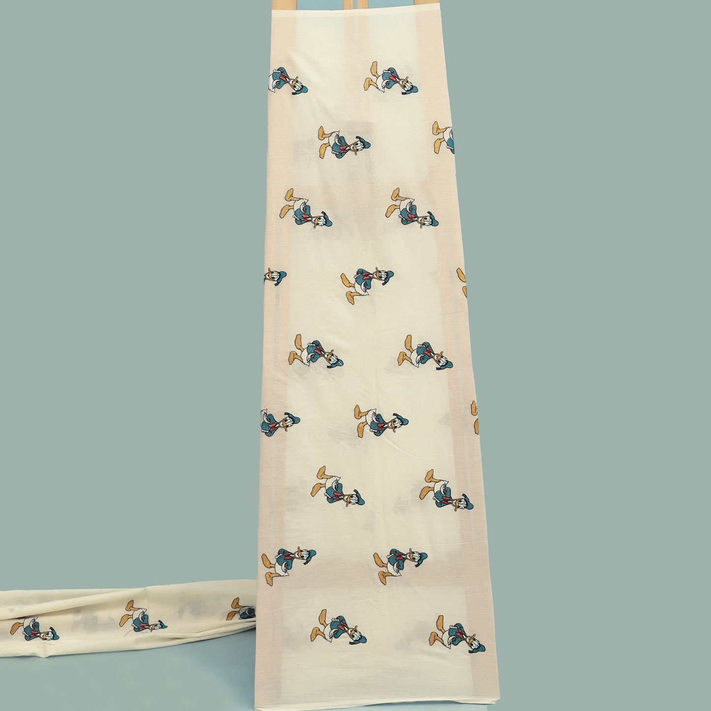 Kora Cotton Disney Embroidery Fabric