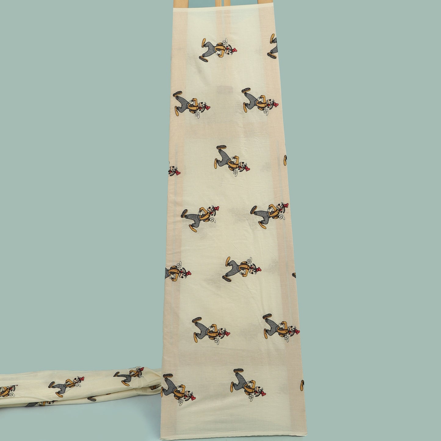 Kora Cotton Disney Embroidery Fabric