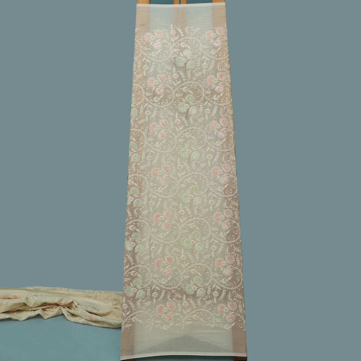 Colored Cotton Embroidery Fabric