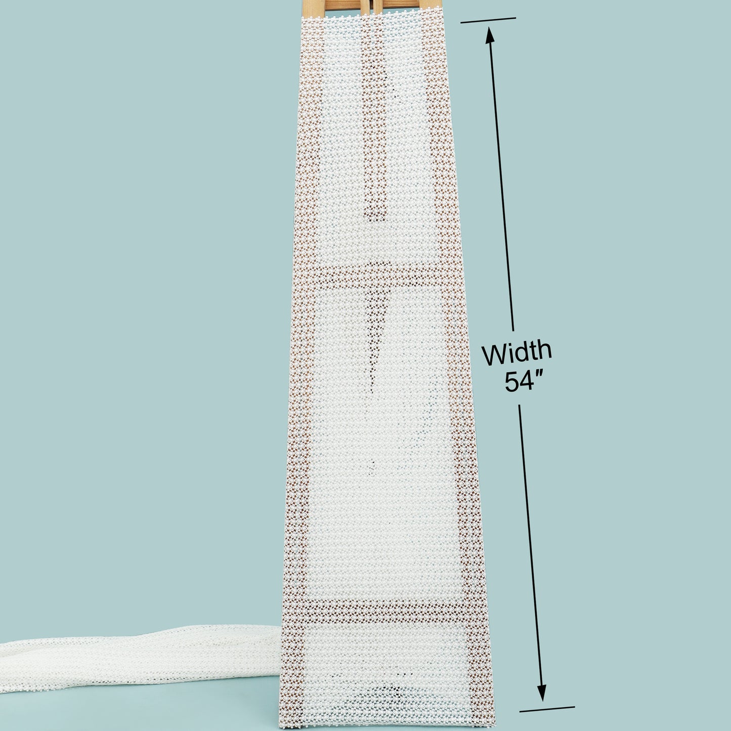 White Color Crossia Fabric