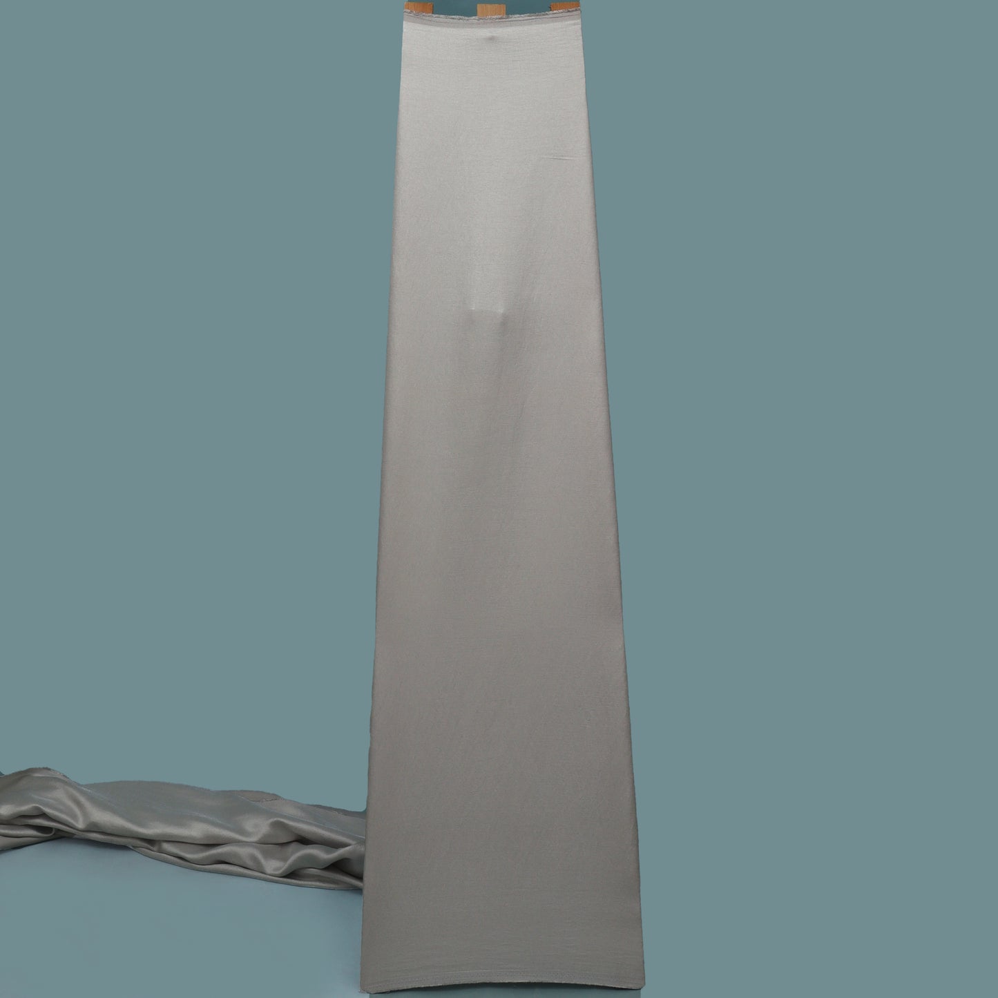 Grey Color Modal Lurex Fabric