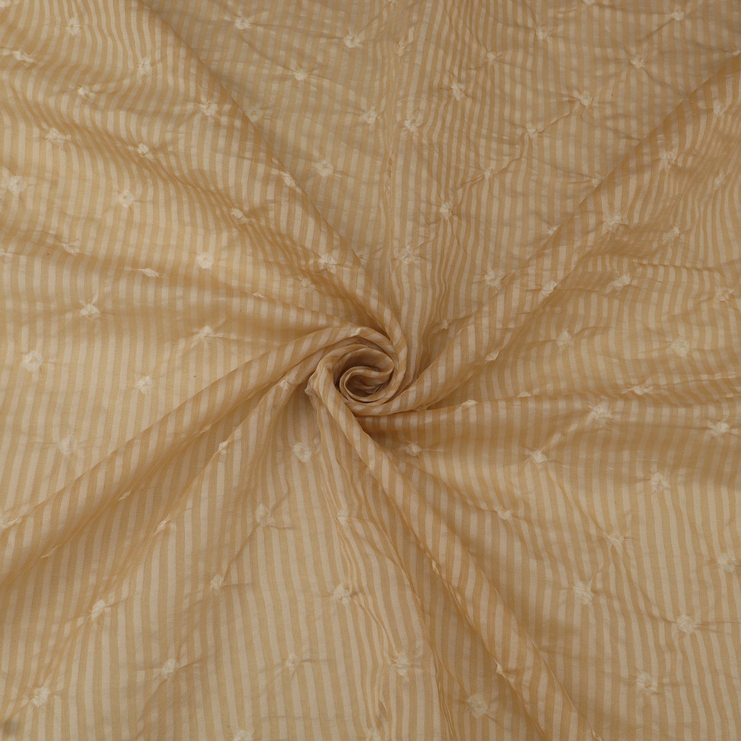 Crush Chanderi Bandhani Print Fabric