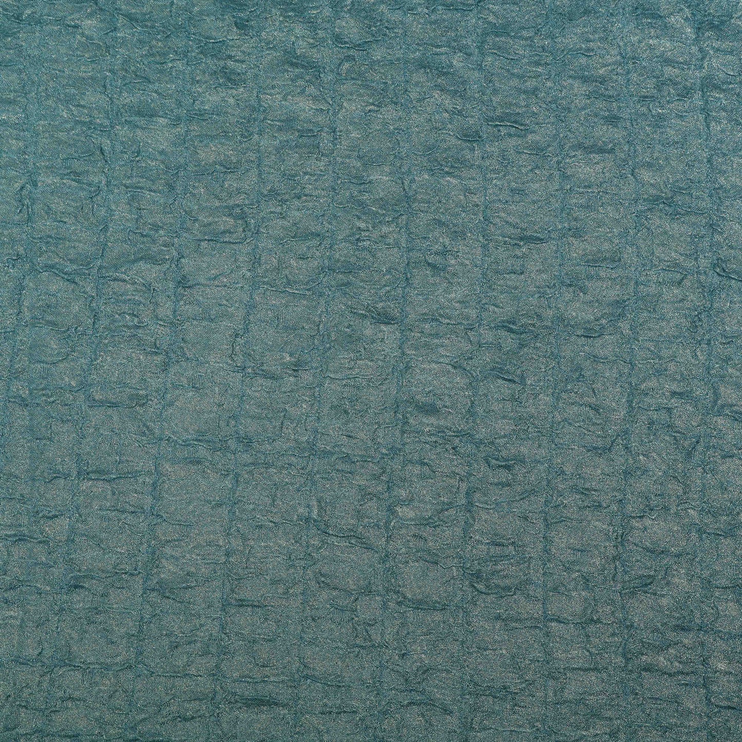 Sky Blue Color Crush Shimmer Crepe Fabric
