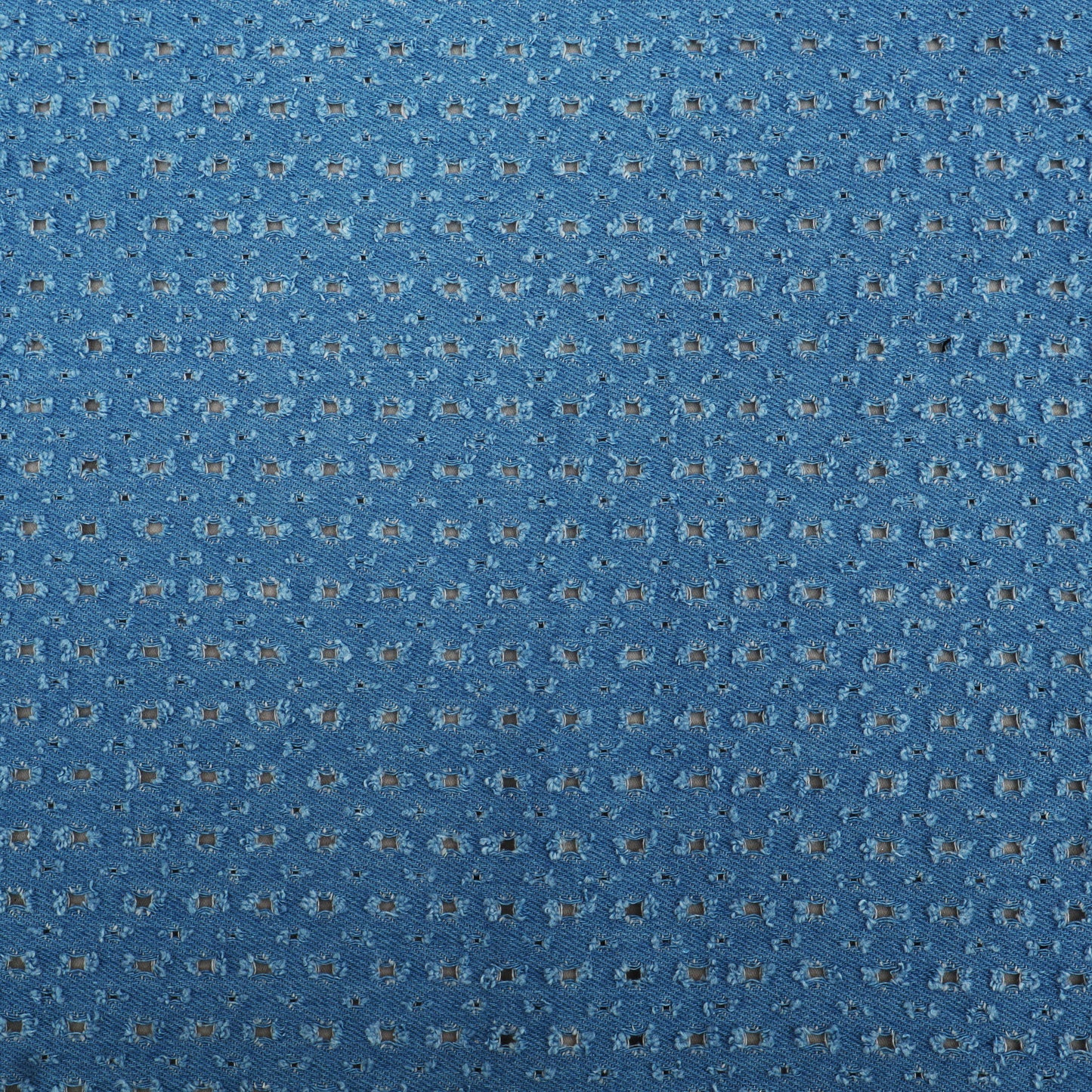 Denim Embroidery Fabric