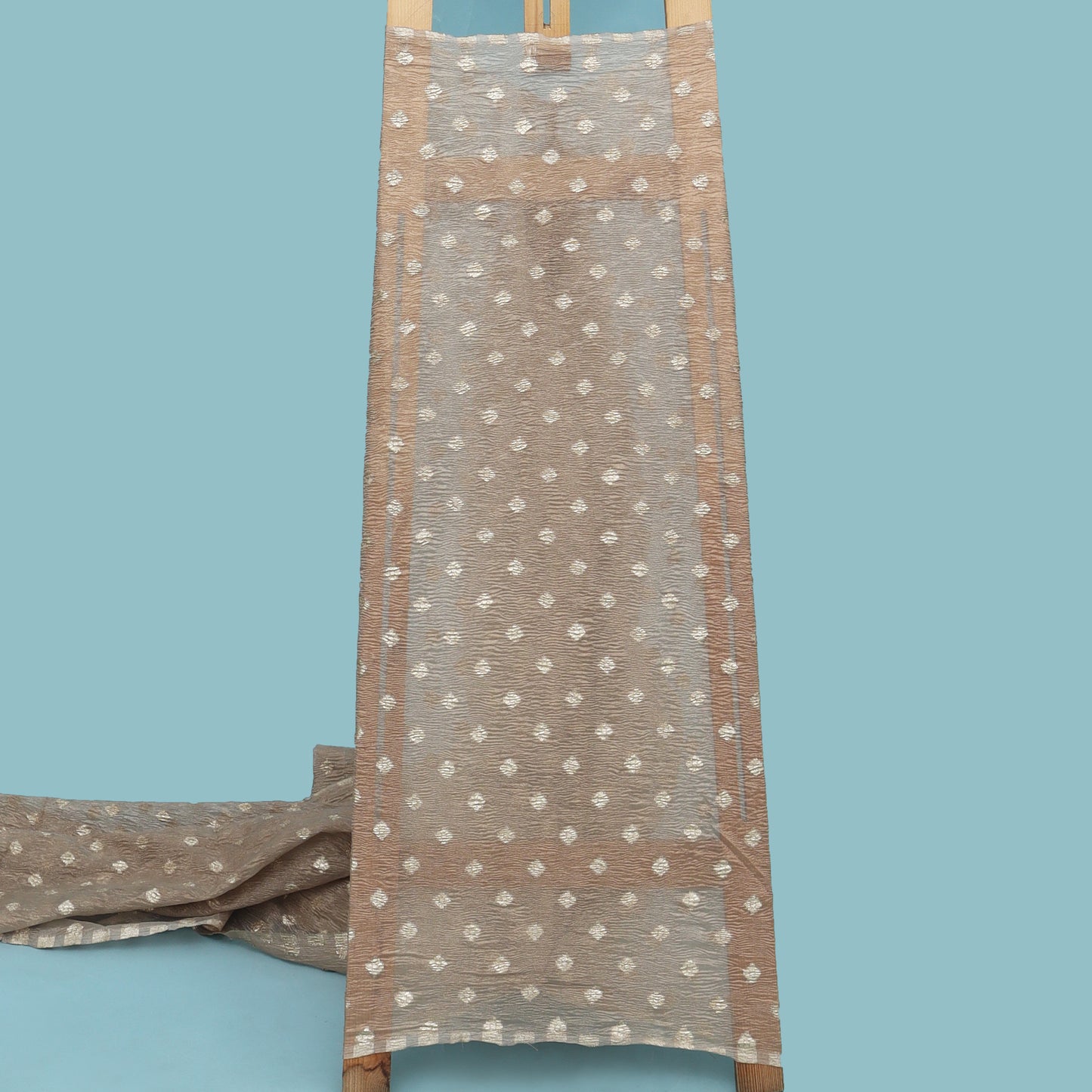 Crush Tissue Booti Fabric