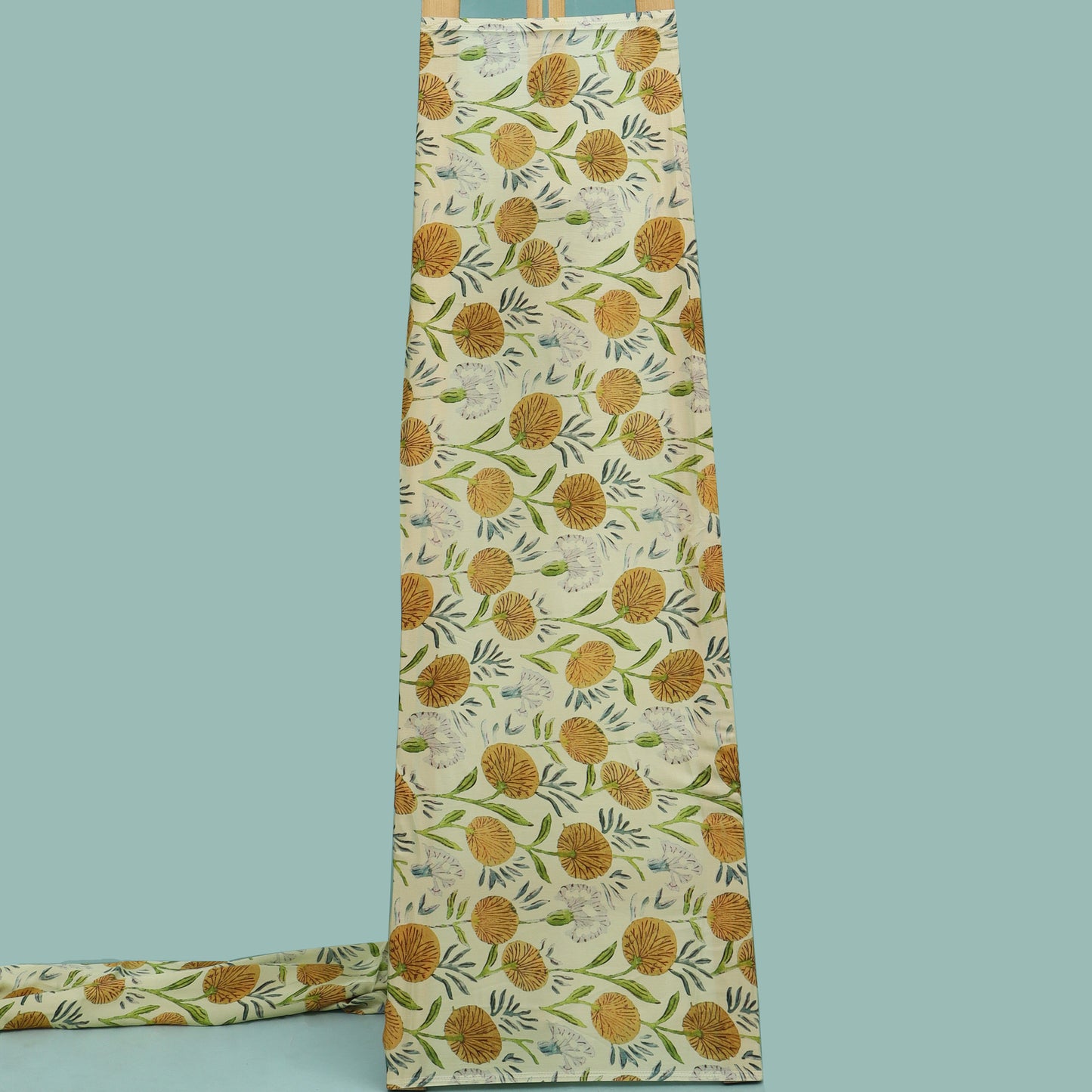 Floral Hydra Crepe Print Fabric