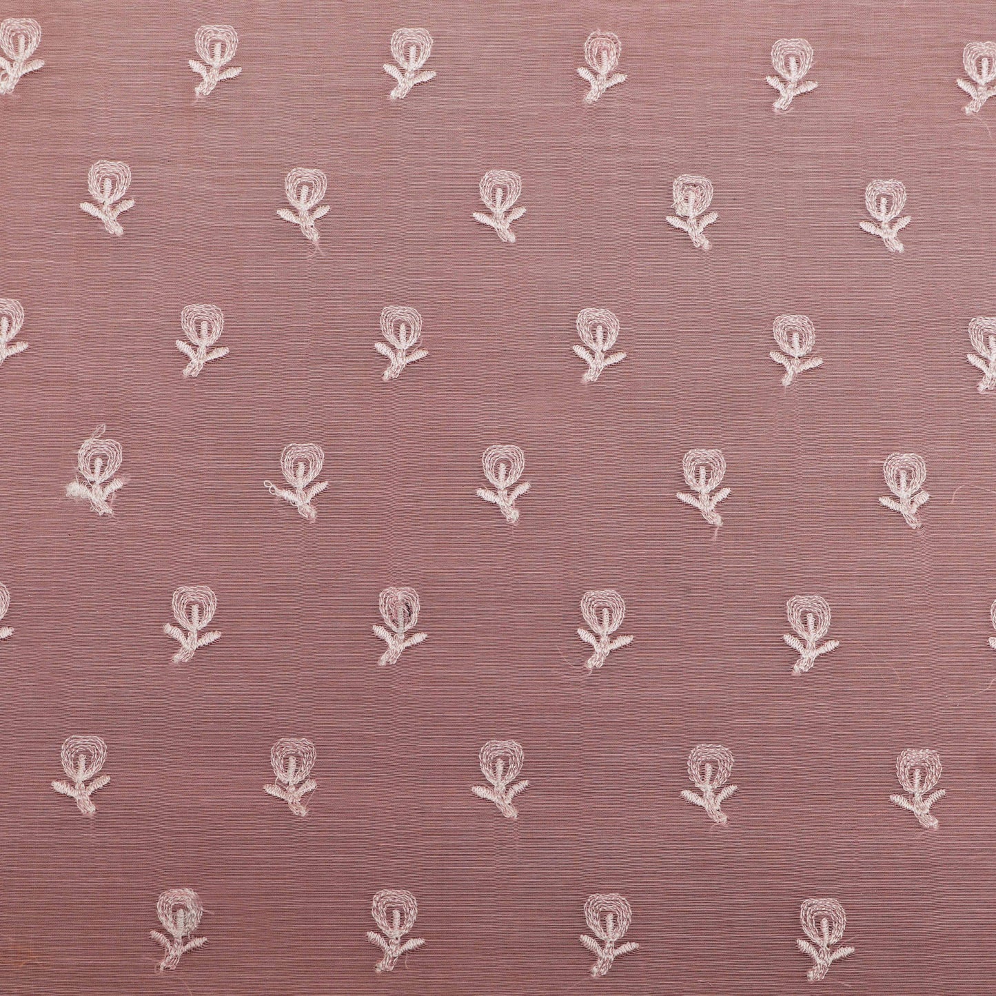 Colored Color Chanderi Embroidery Fabric