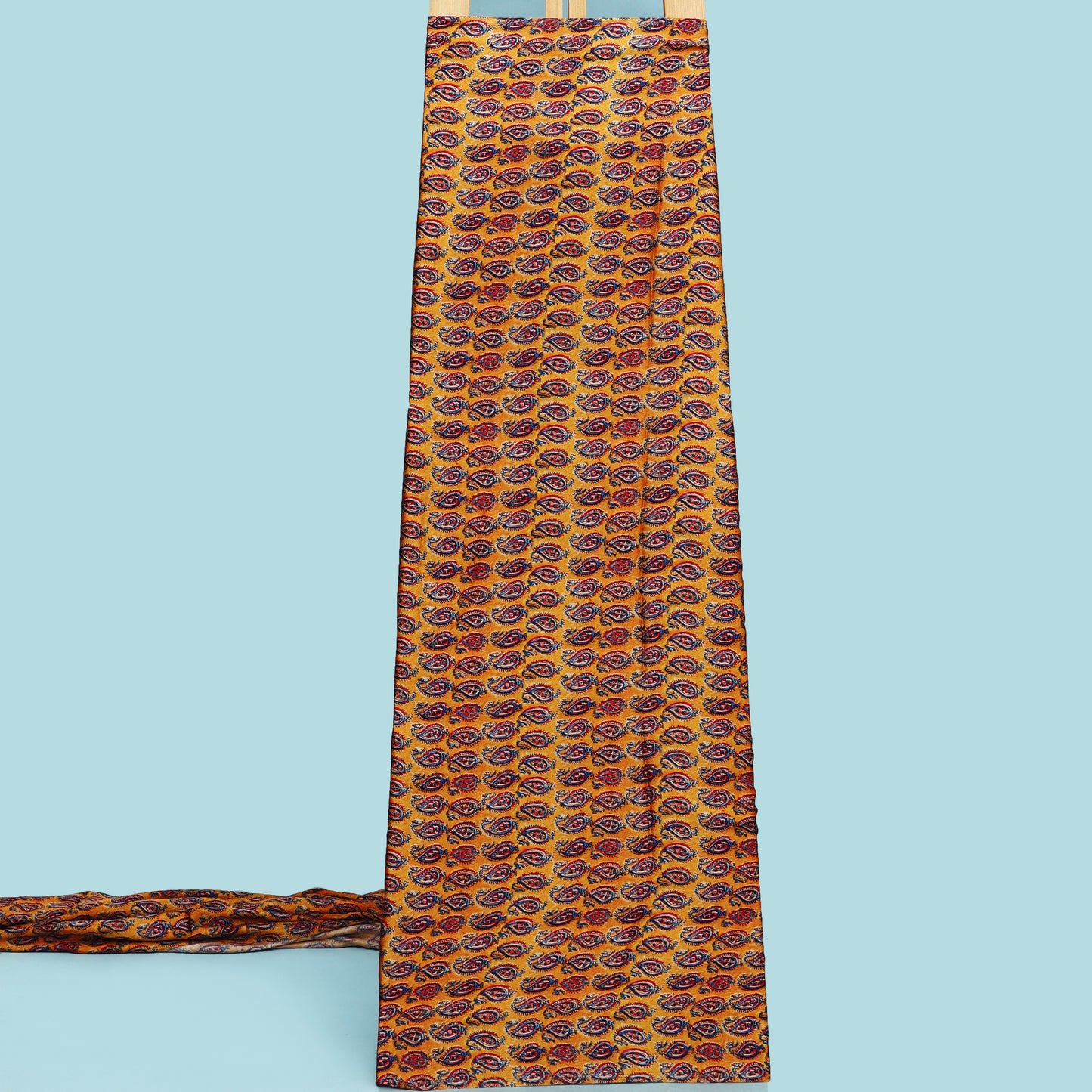 Multi Color Modal Satin print Fabric