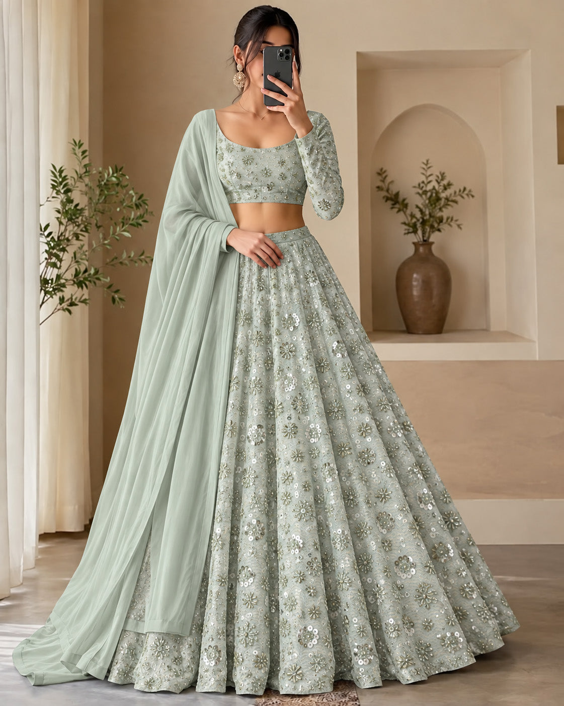 Heavy Net Embroidery Fabric