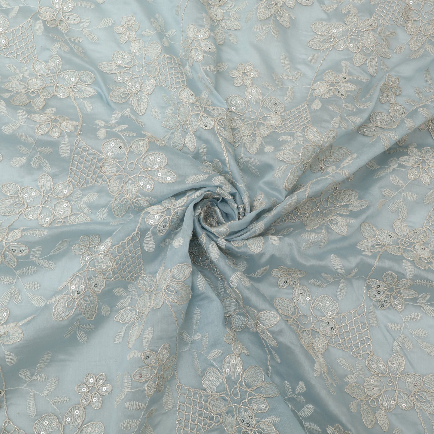 Organza Embroidery Fabric