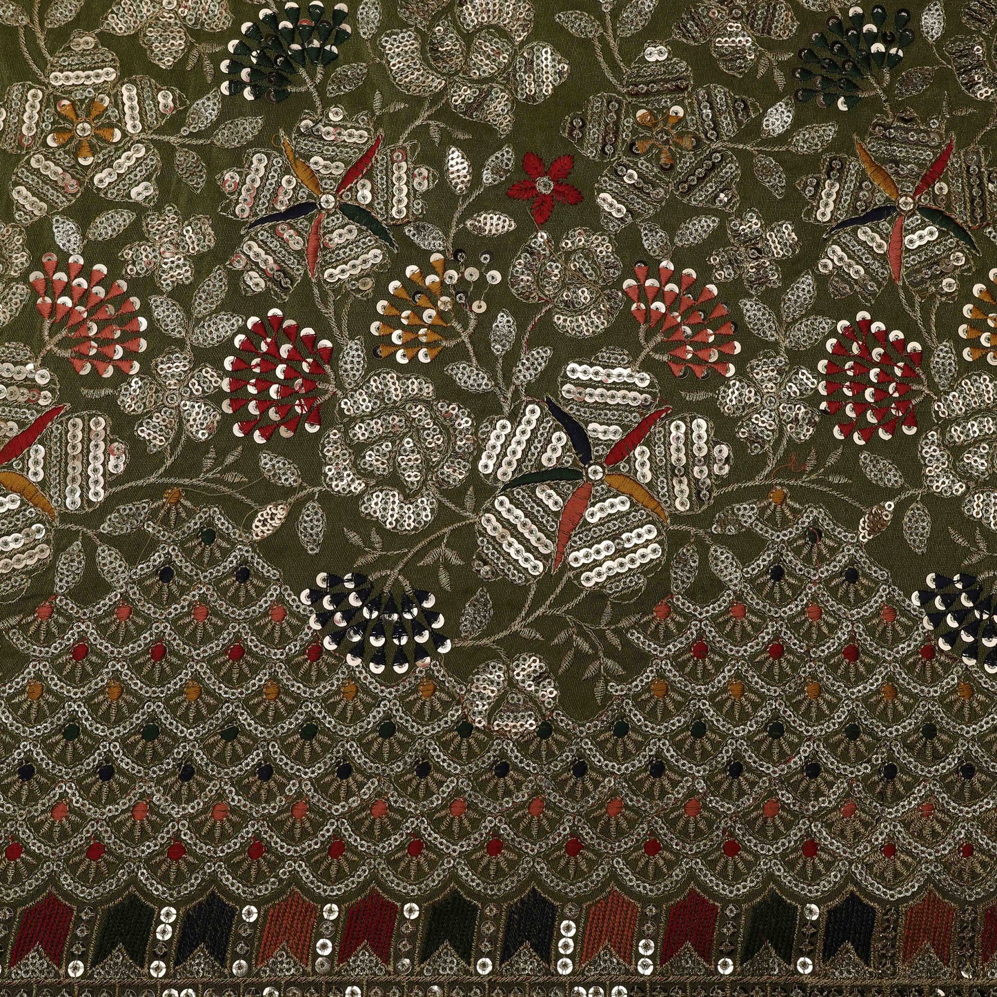 Tissue Embroidery Fabric