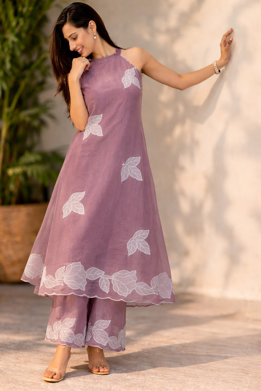 Mul Chanderi Embroidery Fabric