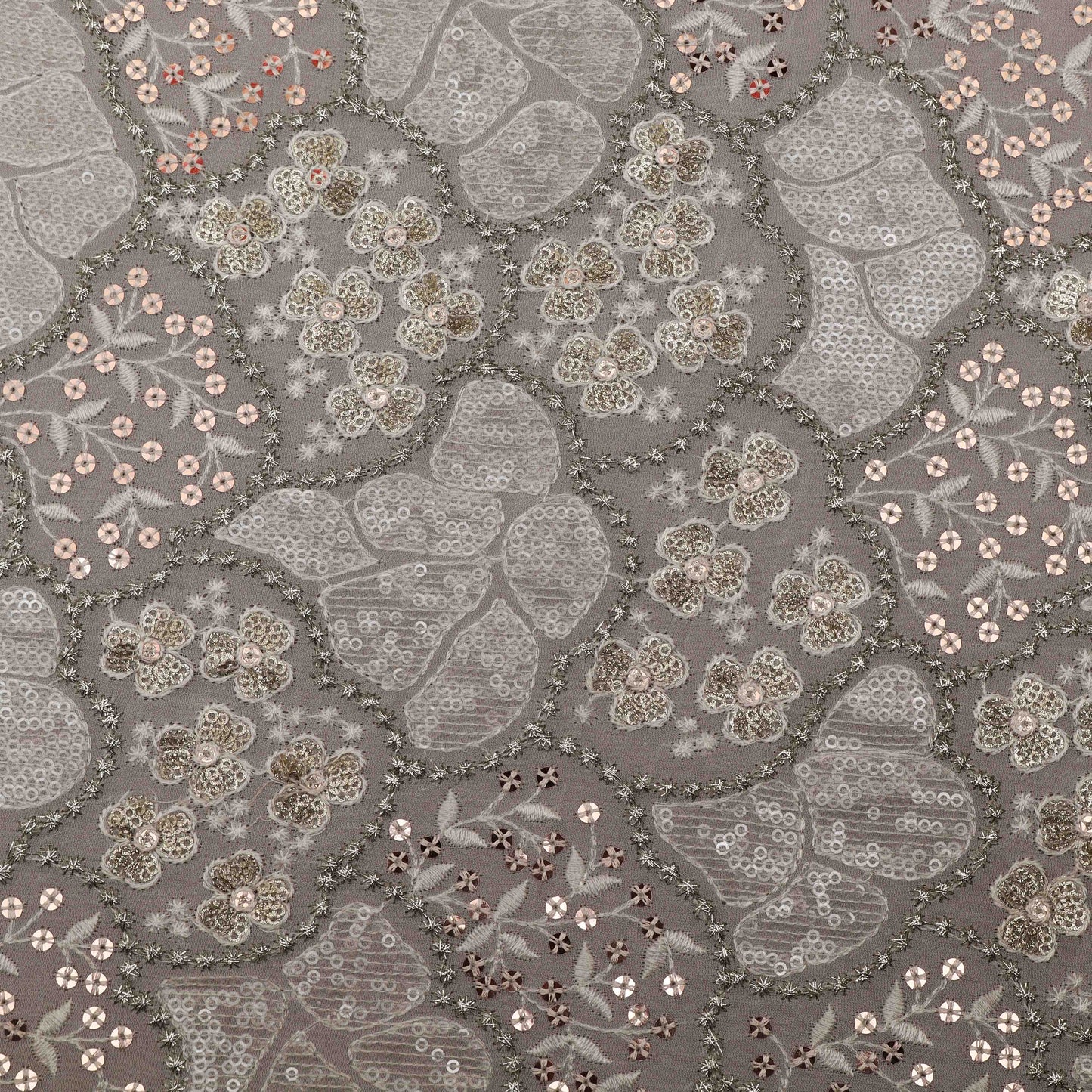 Georgette Embroidery Fabric