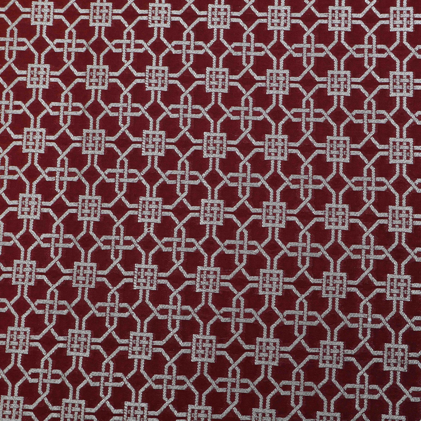 Brown Color Brocade Fabric