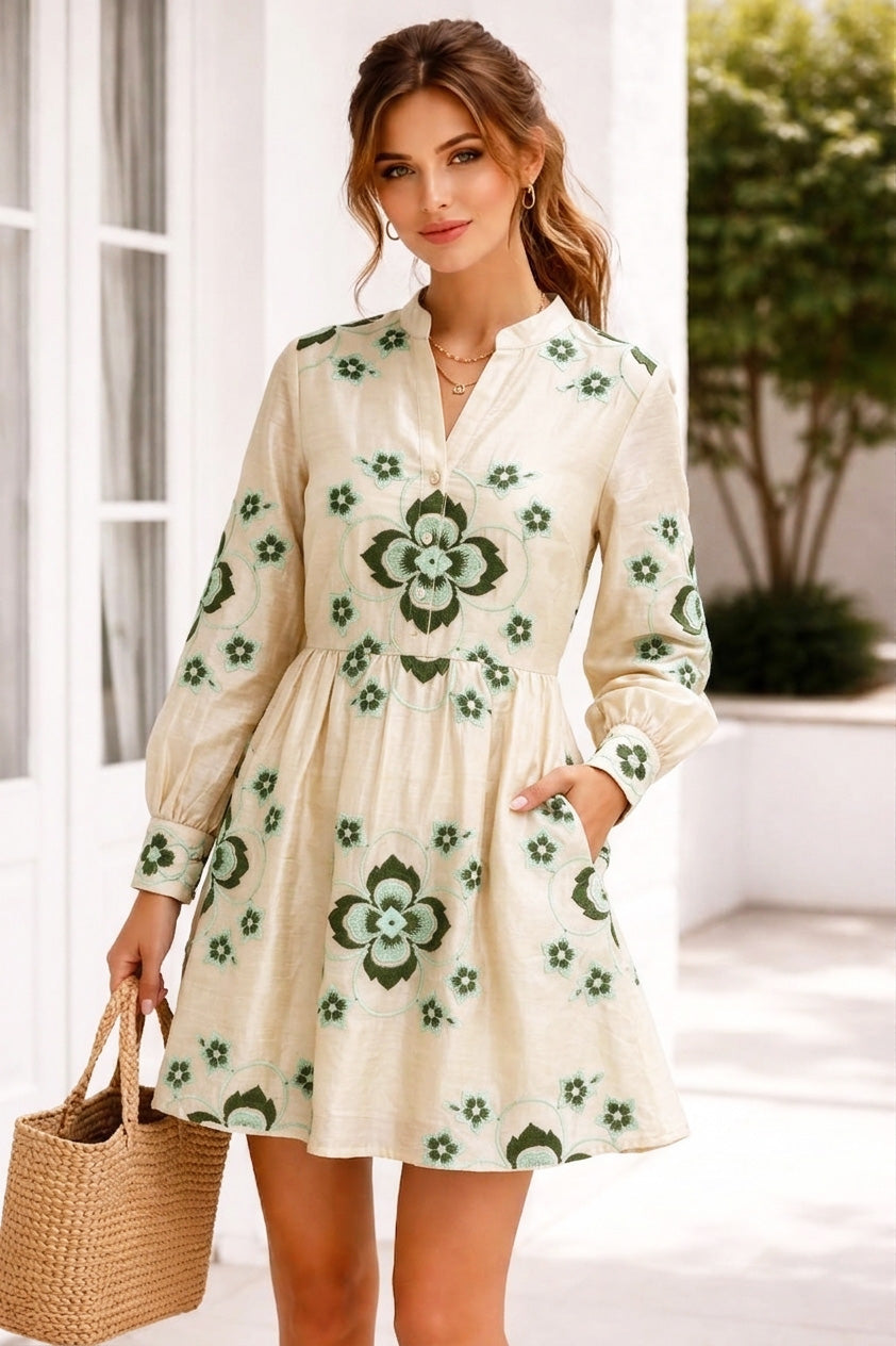 Chanderi Embroidery Fabric