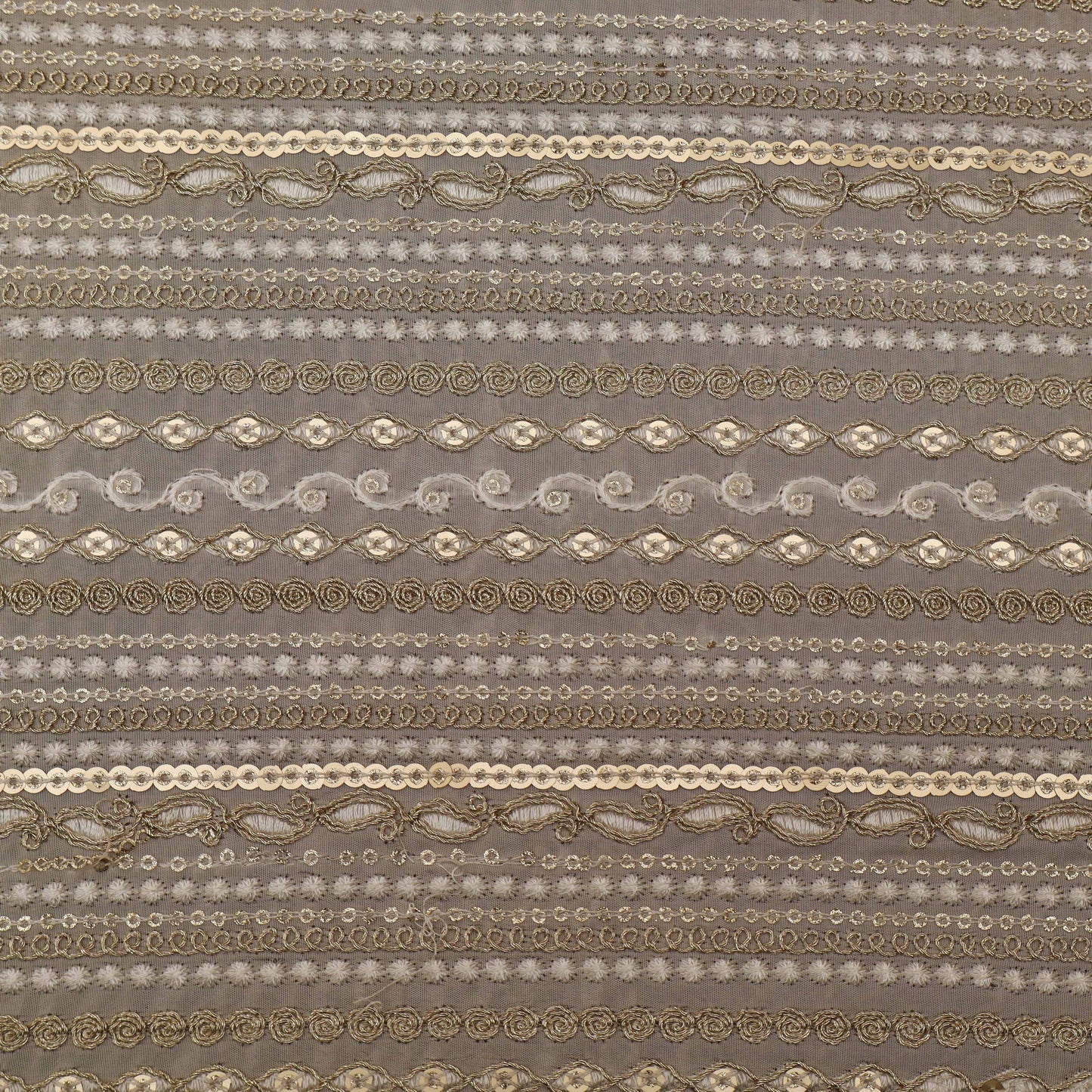 Crepe Embroidery Fabric