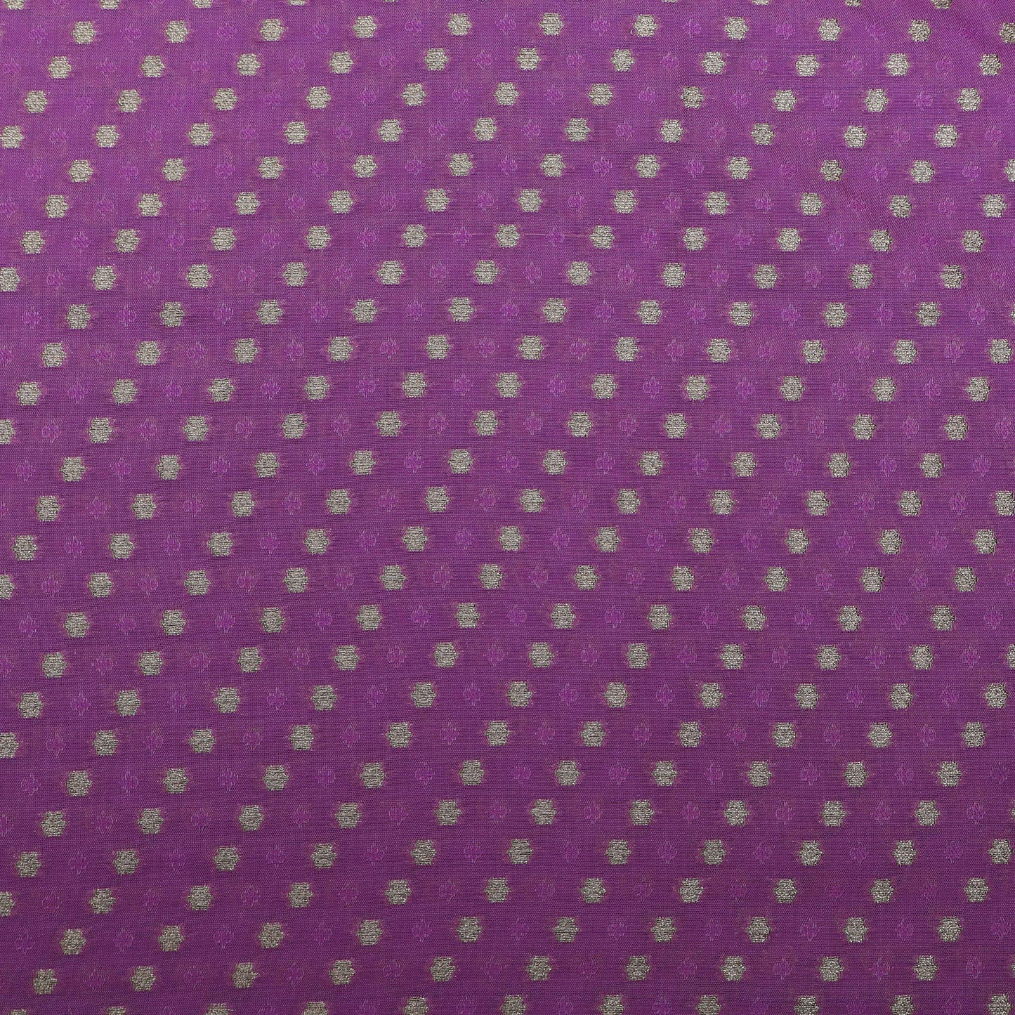 Lavender Color Brocade Fabric