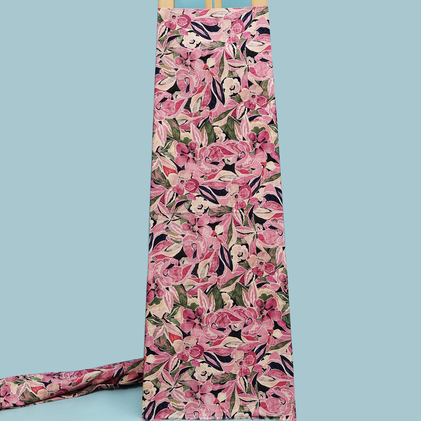 Multicolor Pashmina Print Fabric