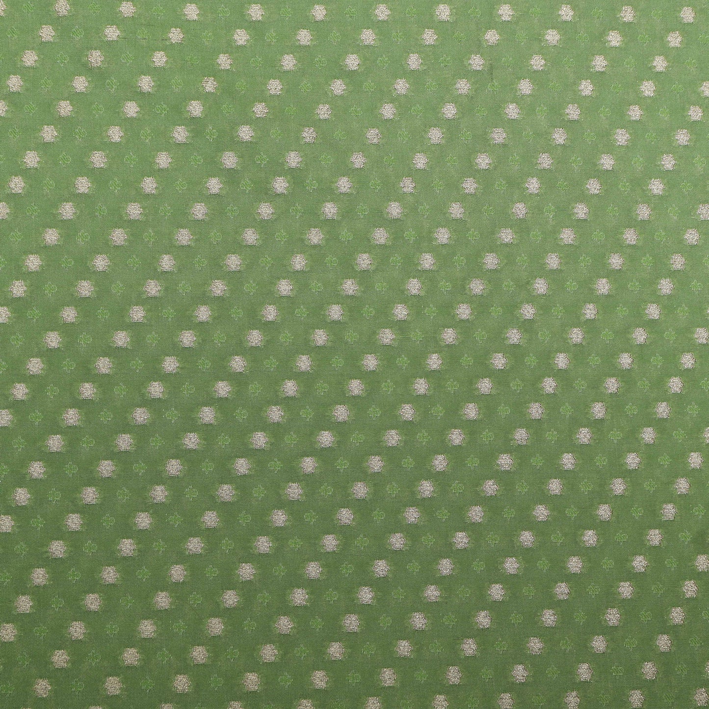 Pista Green Color Brocade Fabric