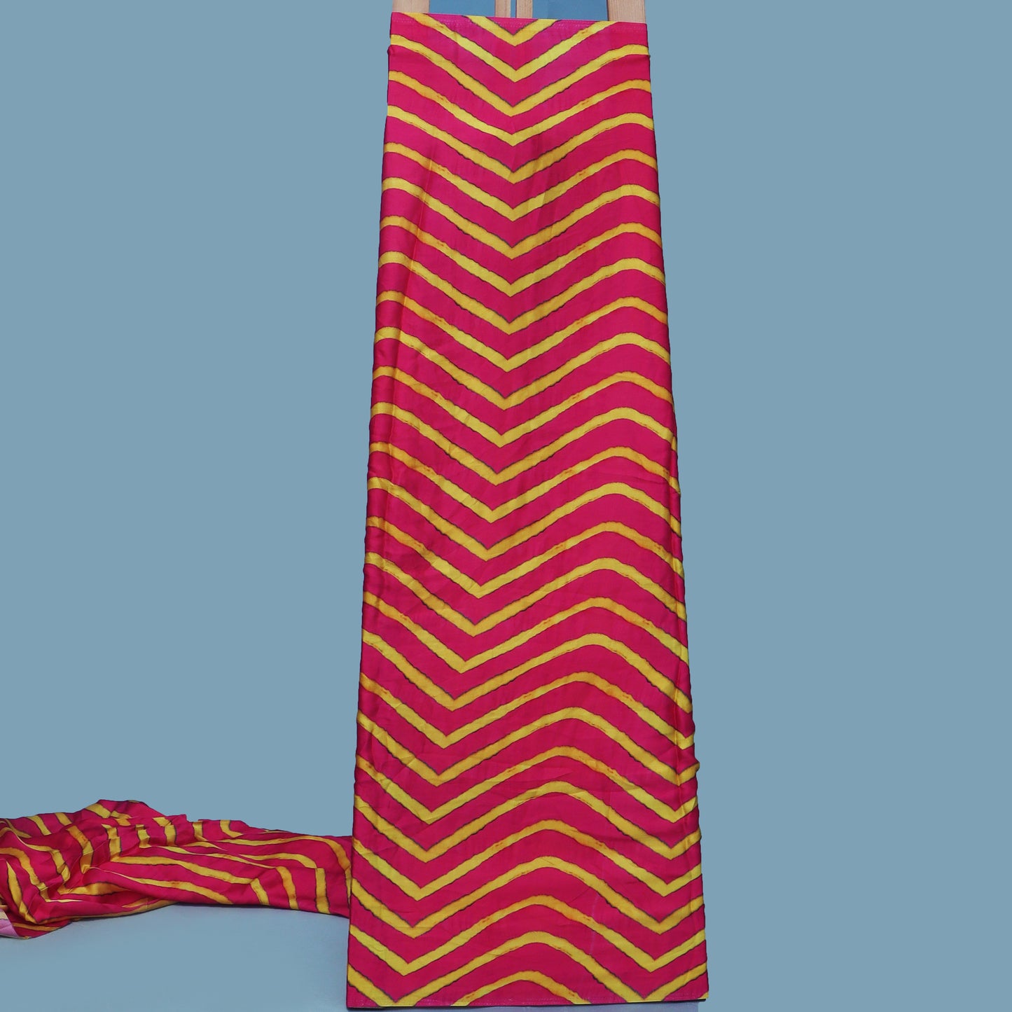 Multi-Color Modal Satin Hydra Print Fabric