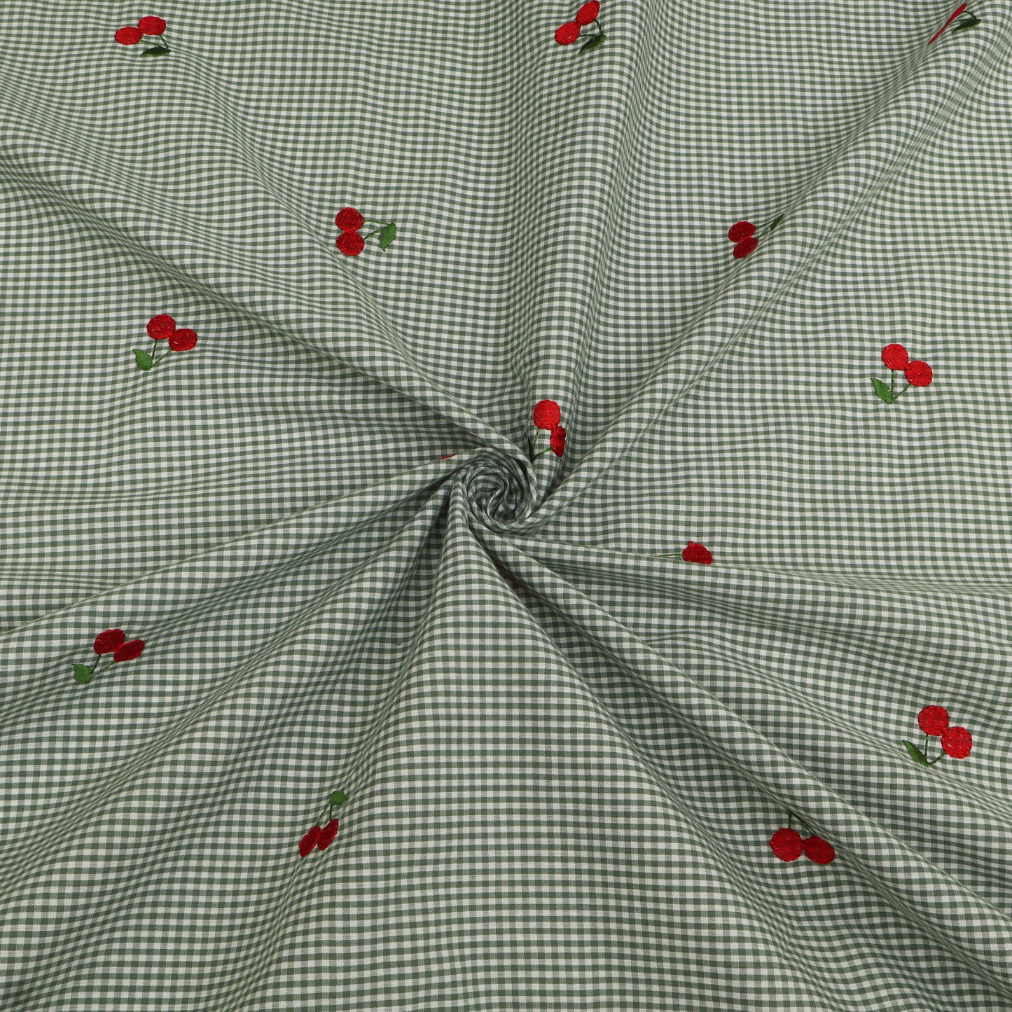 Cotton Print Embroidery Fabric
