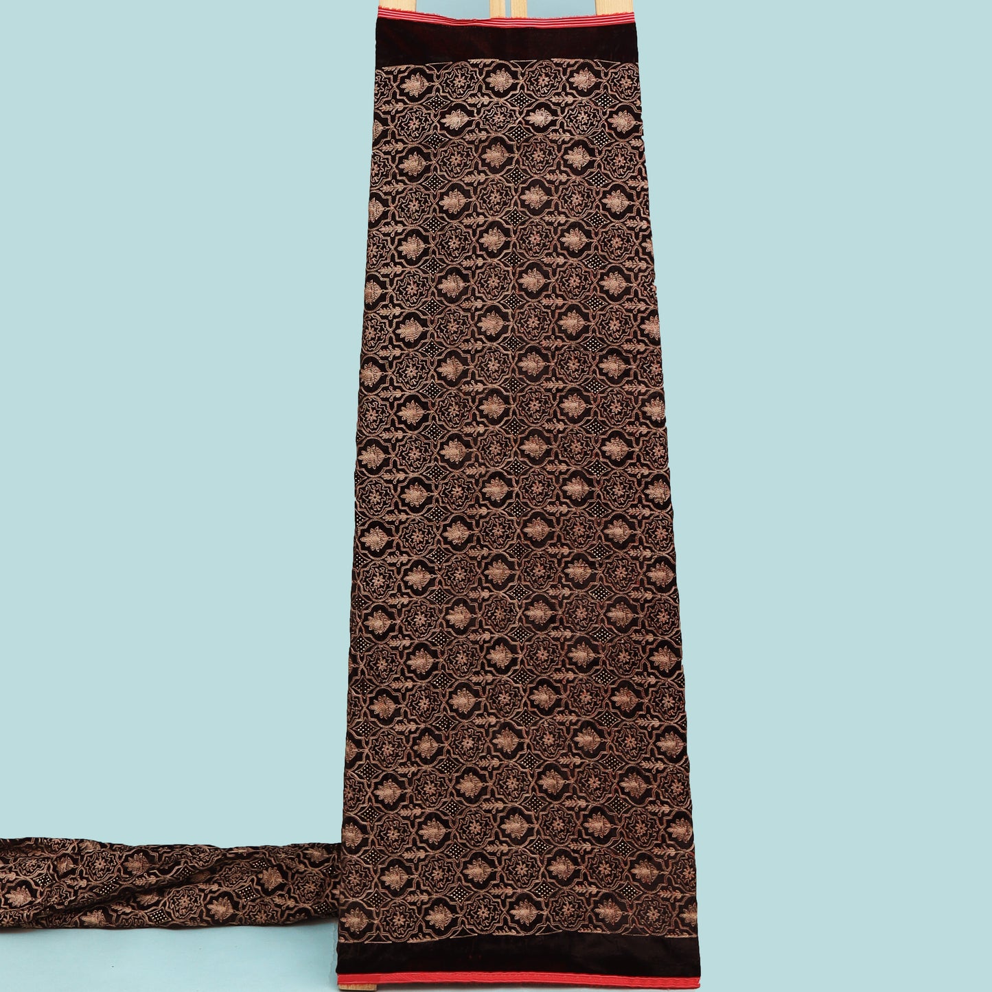 Velvet Embroidery Fabric