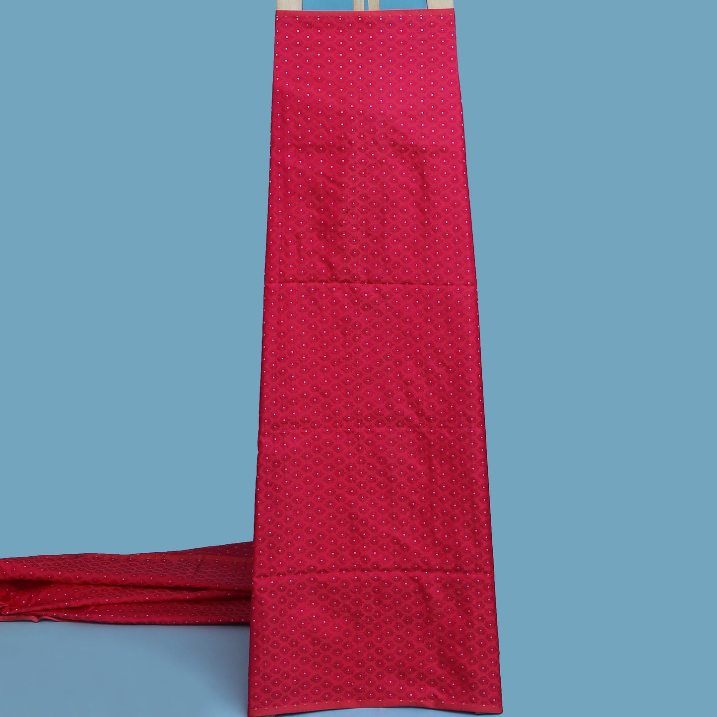 Pink Color Brocade Fabric